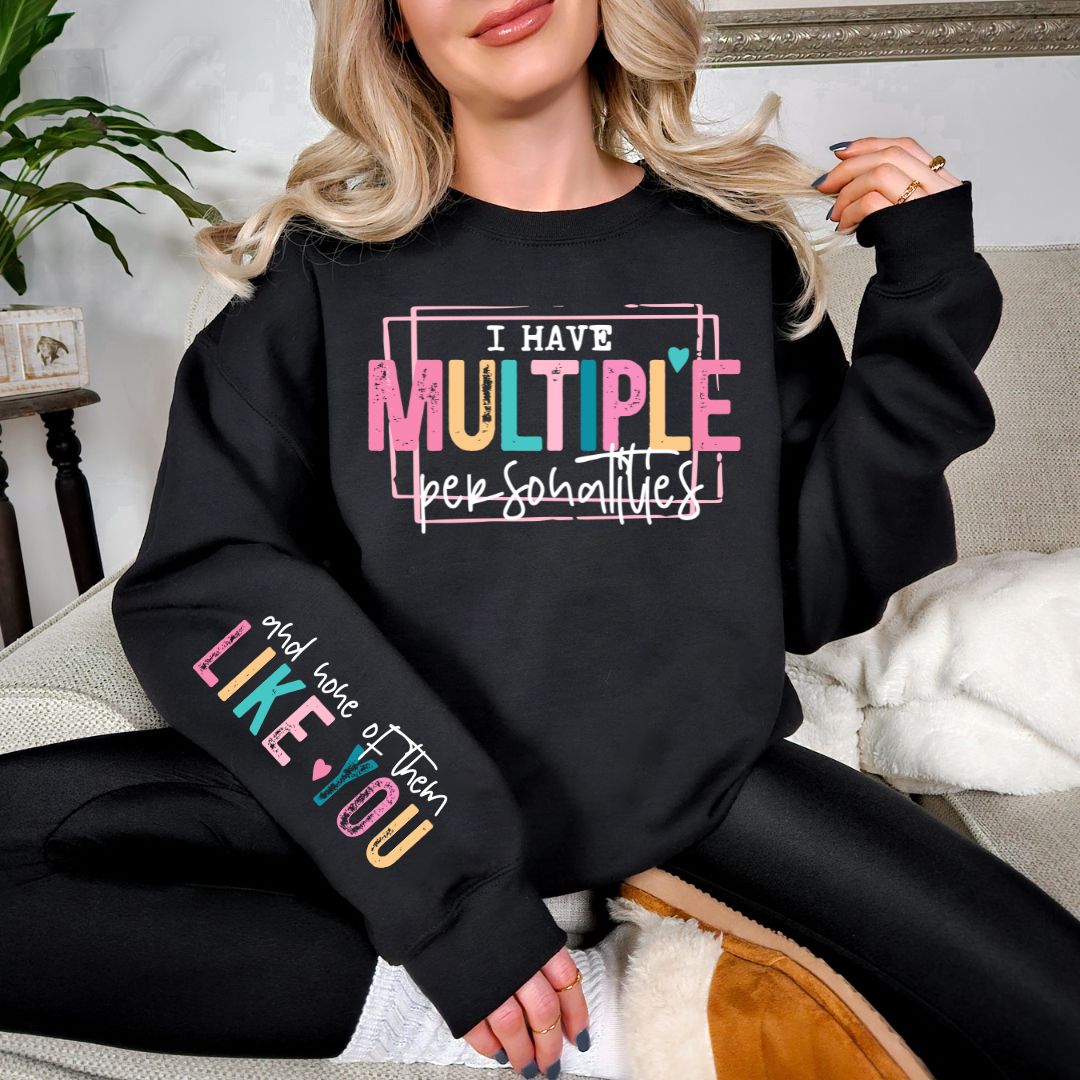 Multiple Personalities Sweatshirt in Three Colors - Charming Charlie