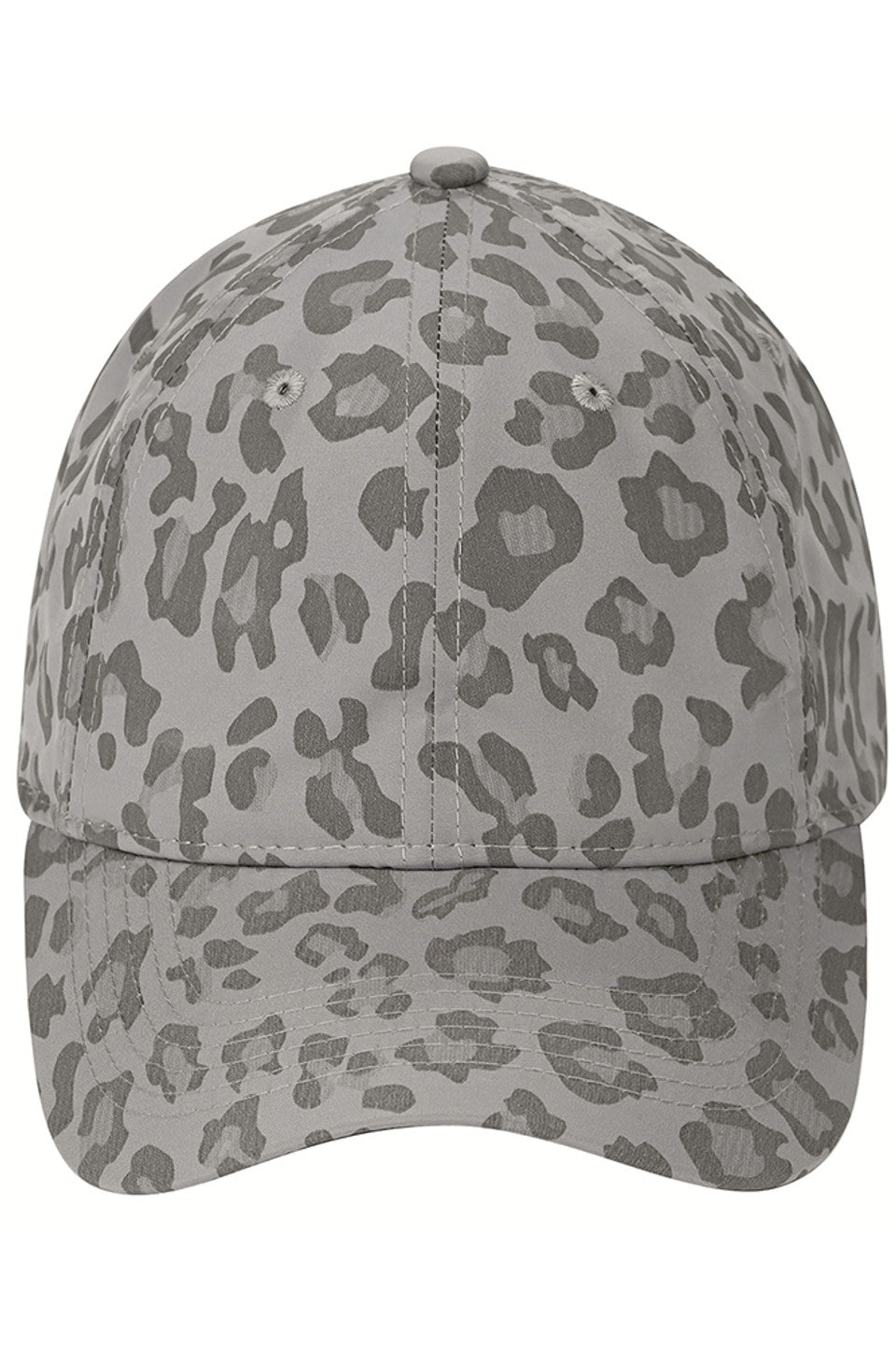 Gray C.C Leopard Pattern Baseball Cap features a fierce leopard pattern, offering a trendy and stylish addition to your wardrobe. This cap is perfect for any outdoor activity with its durable construction and comfortable fit. Add a touch of edginess to your outfit while staying protected from the sun.