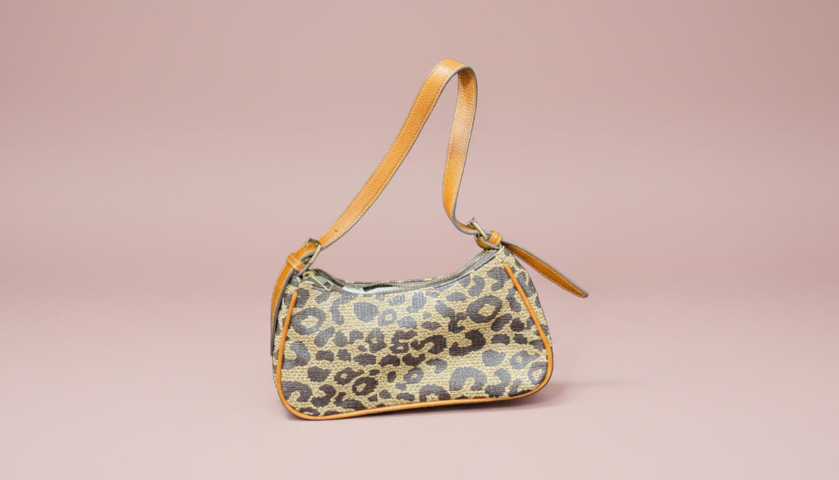 Chic Leopard Print Shoulder Bag - Charming Charlie