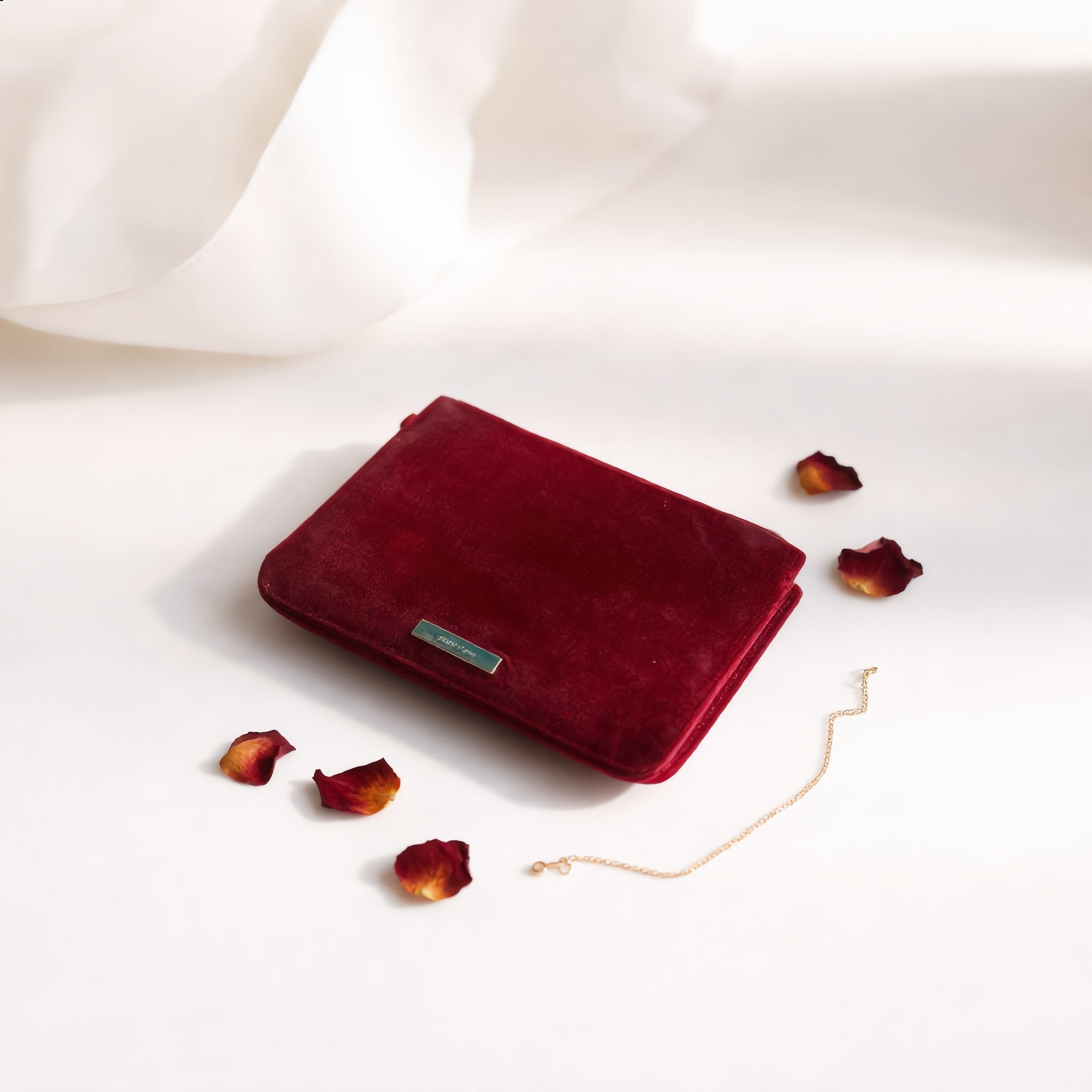Red Velvet Cosmetic Bag / Pouch - Charming Charlie