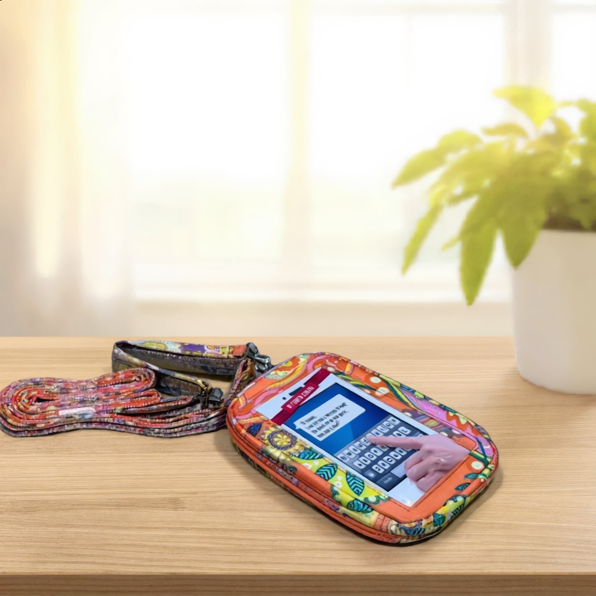 Colorful Patterned Touchscreen Phone Wallet - Charming Charlie