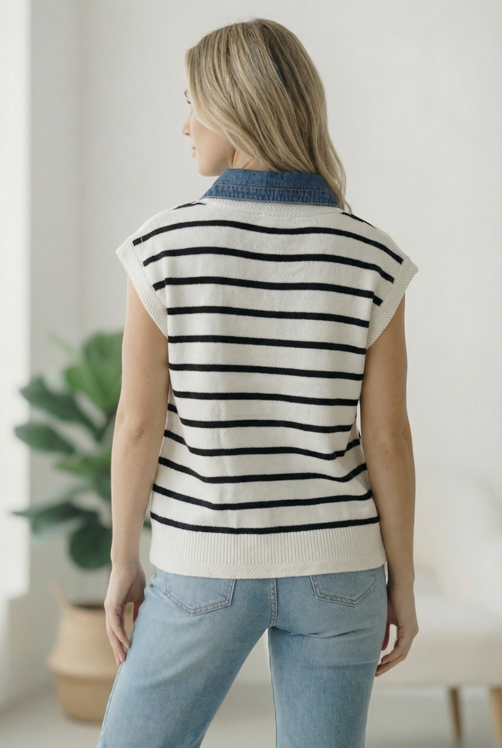 With an Ocean View Sweater Vest - Charming Charlie