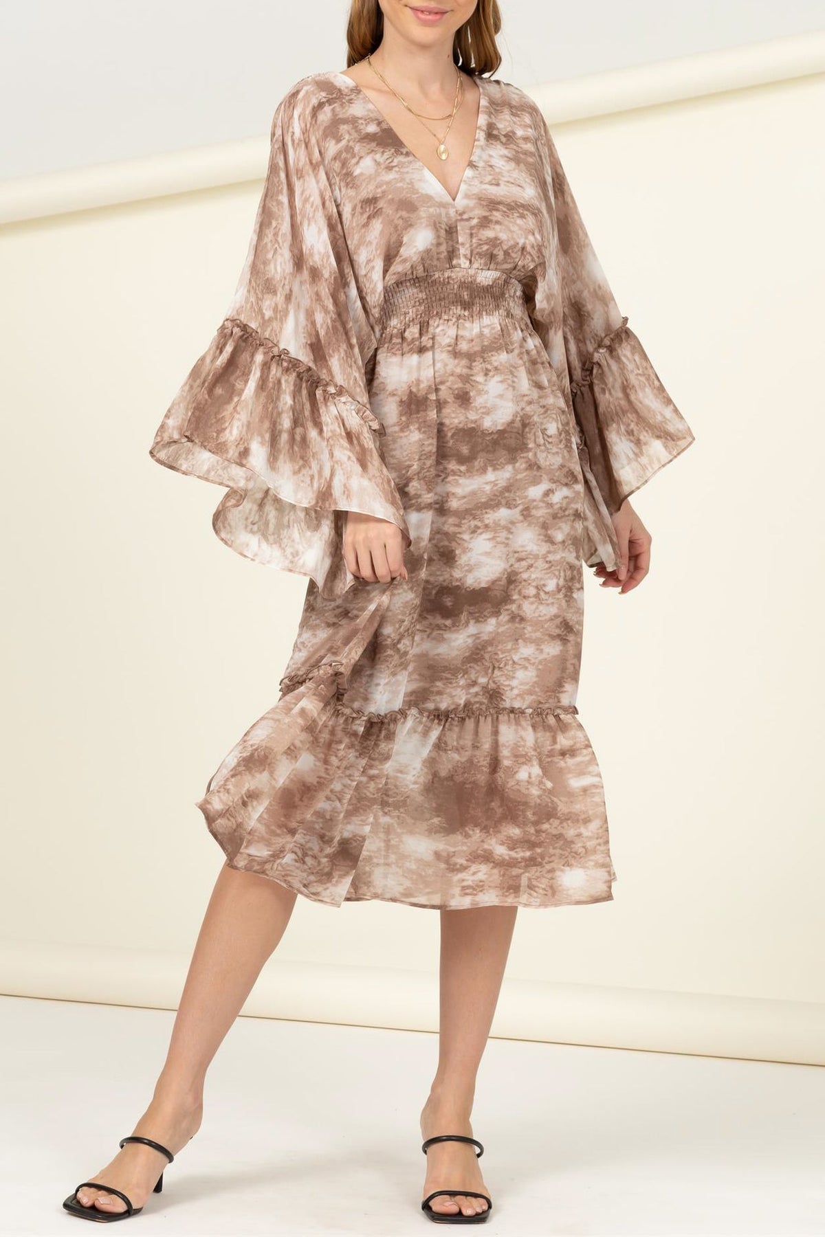 Novelty Print Long Dress - Charming Charlie