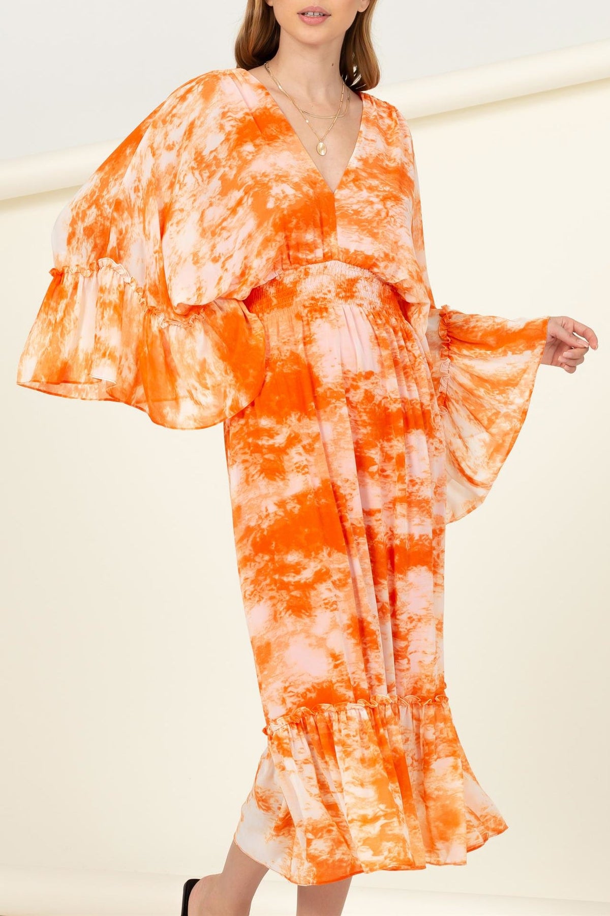 Novelty Print Long Dress - Charming Charlie