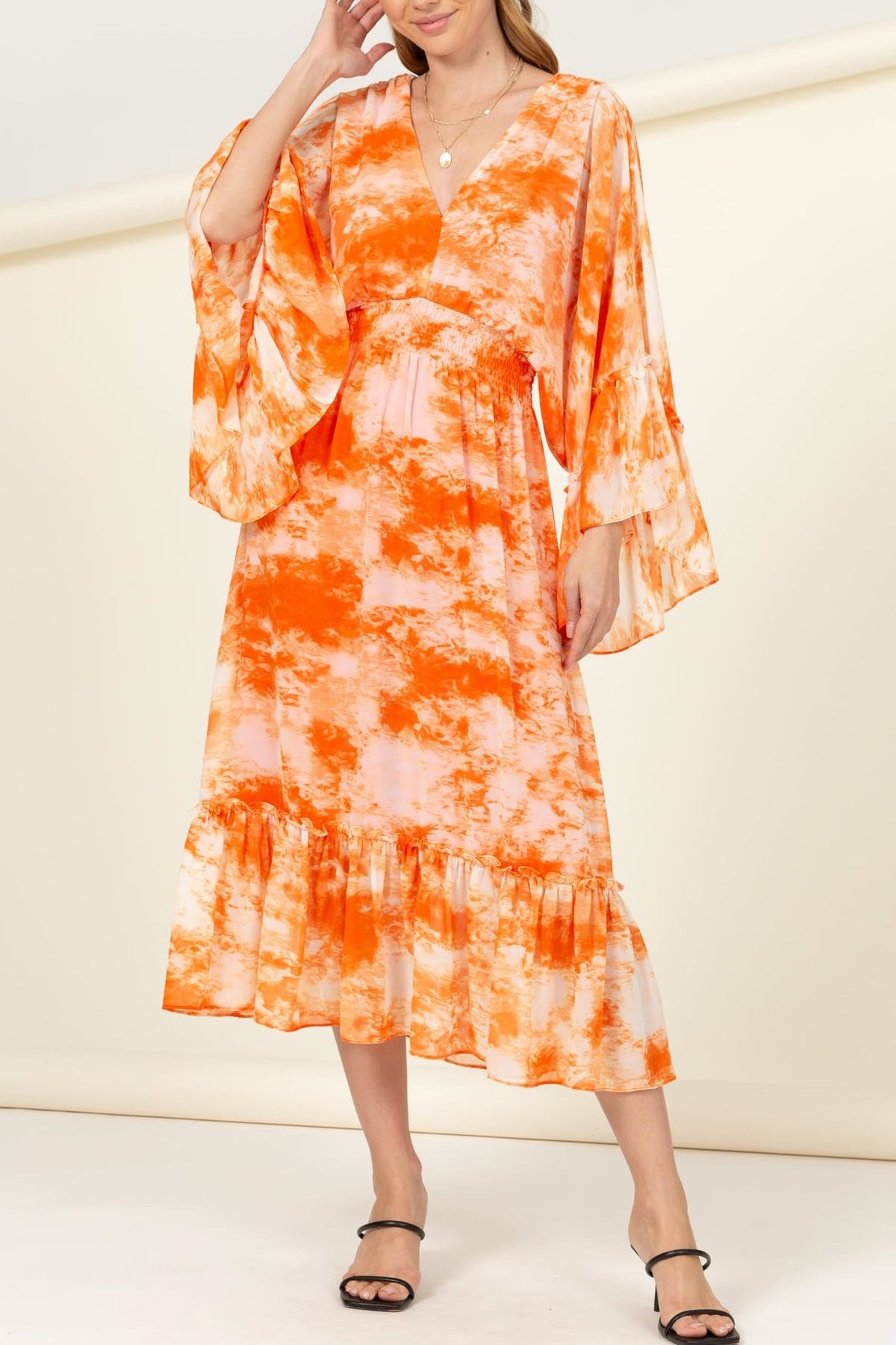 Novelty Print Long Dress - Charming Charlie
