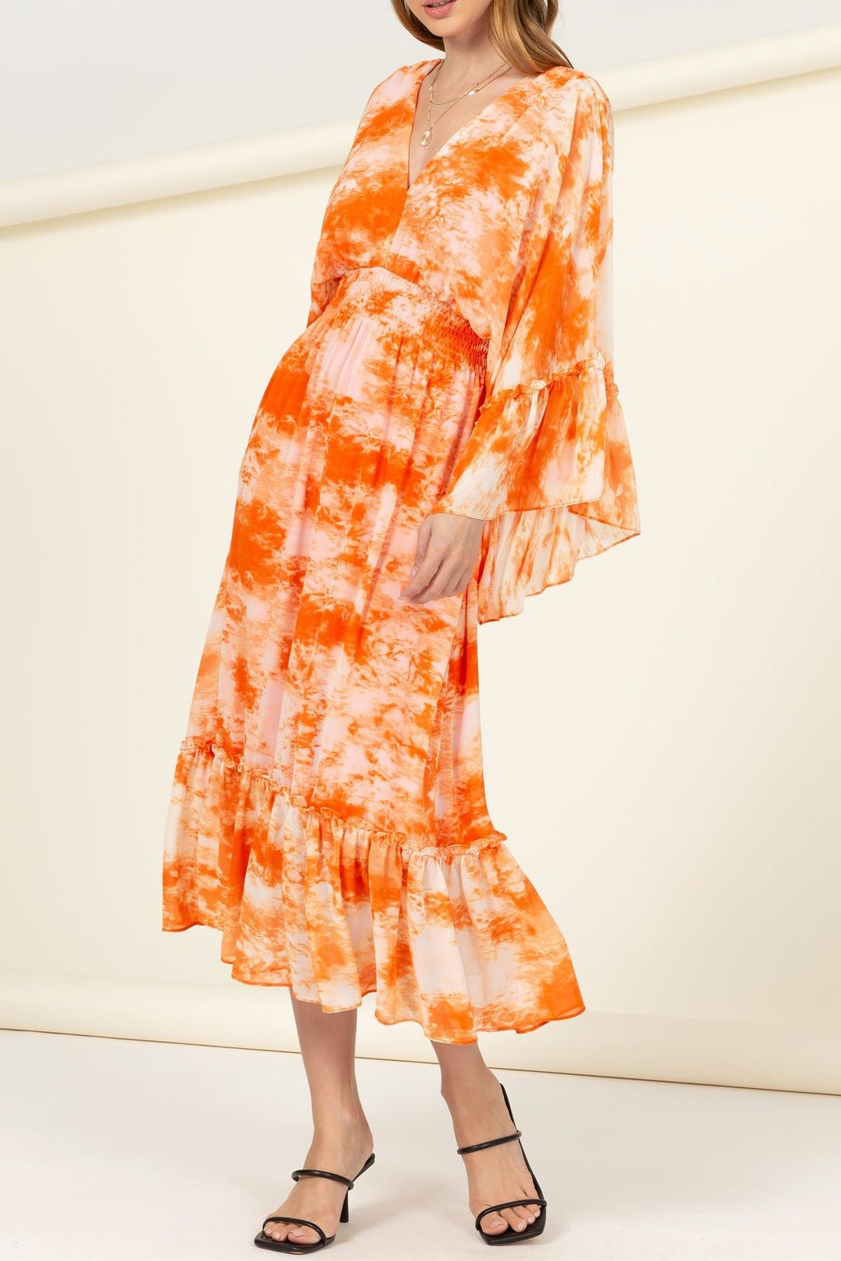 Novelty Print Long Dress - Charming Charlie