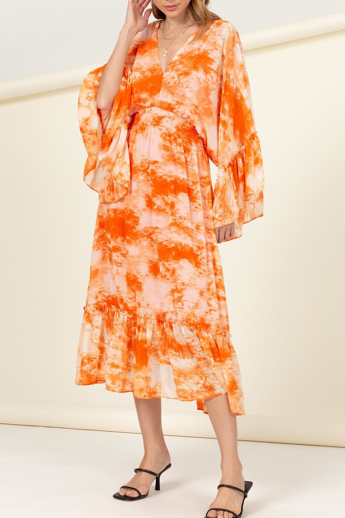 Novelty Print Long Dress - Charming Charlie