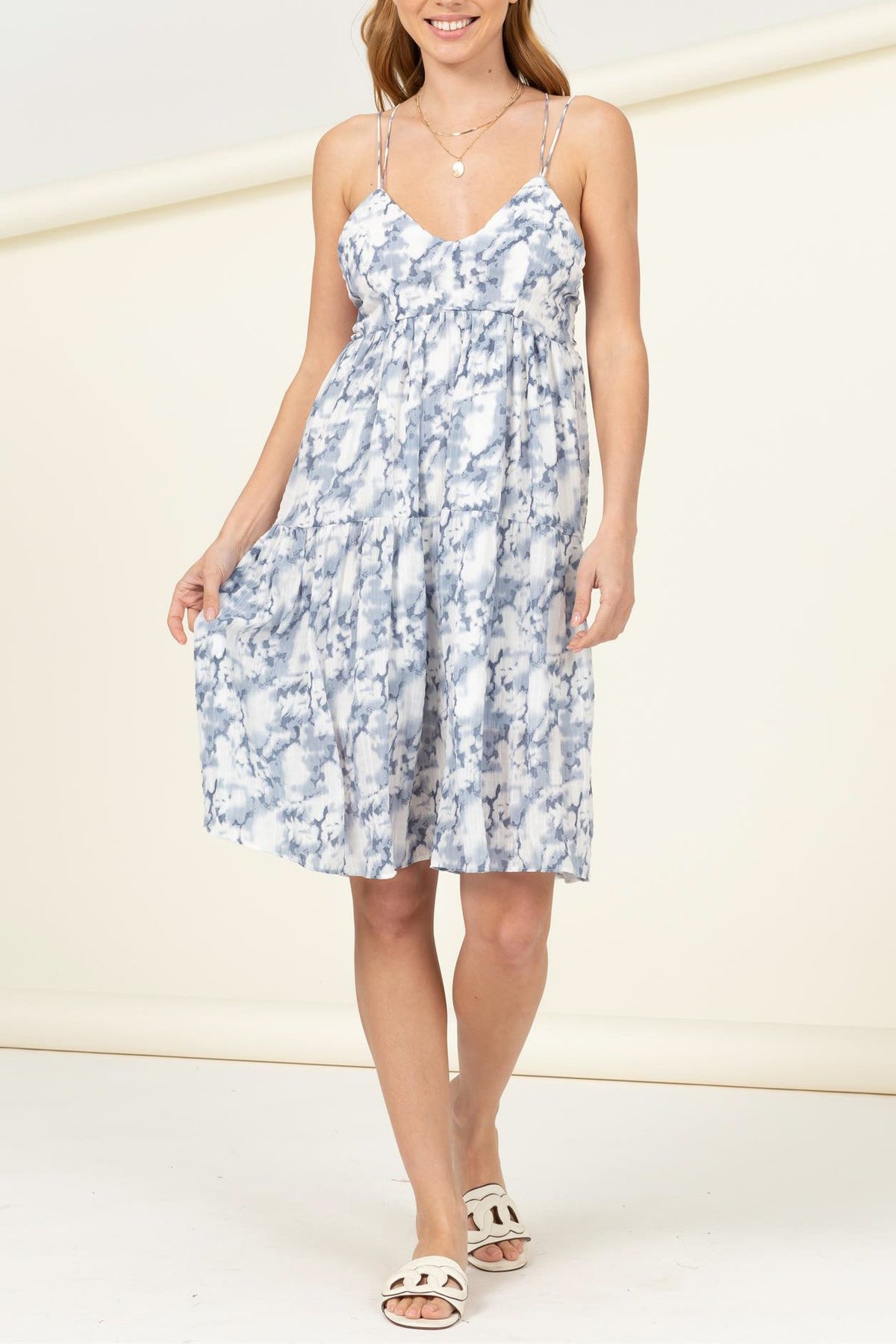Woven Strap Short Dress - Charming Charlie