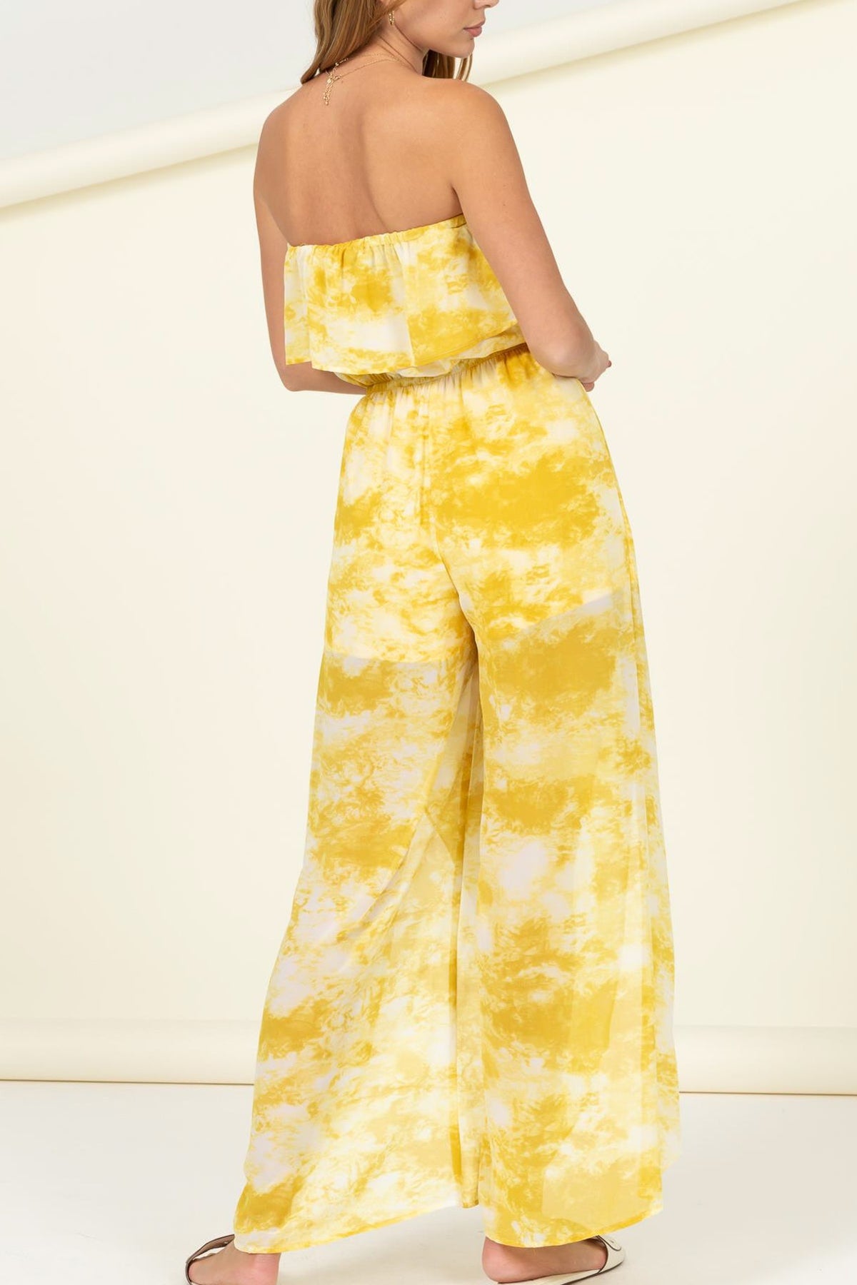Woven Print Jumpsuit - Charming Charlie