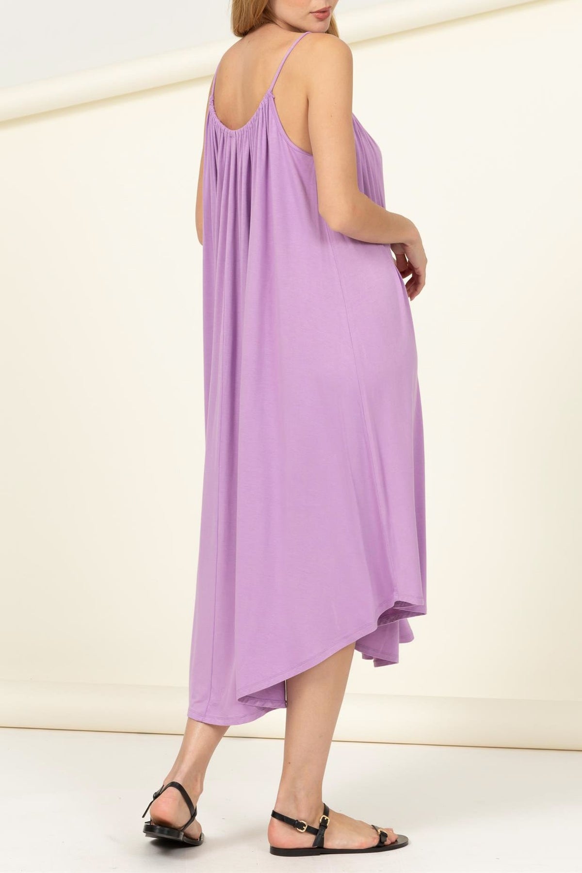 Knit Solid Flare Dress - Charming Charlie