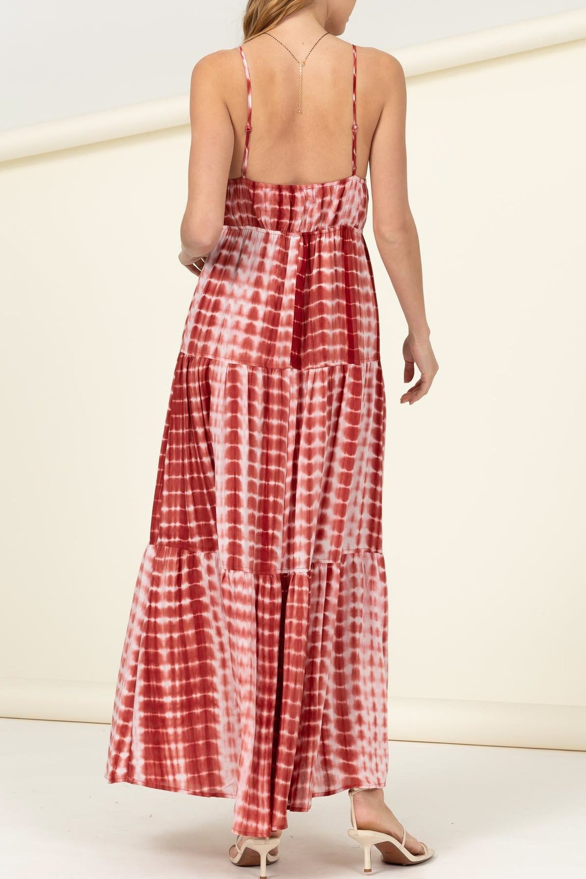 Sleeveless Tye Dye Maxi Dress - Charming Charlie