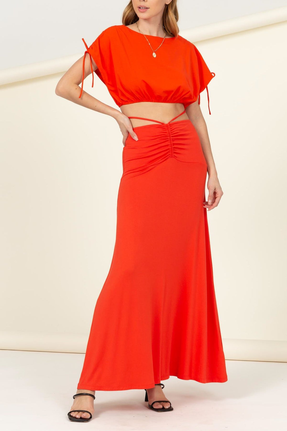 Long Knit Skirt - Charming Charlie
