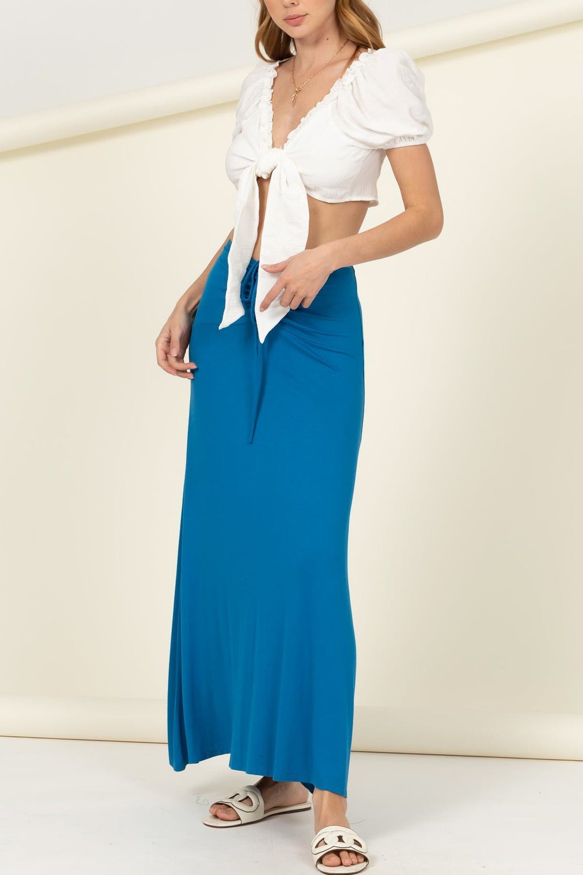Long Knit Skirt - Charming Charlie
