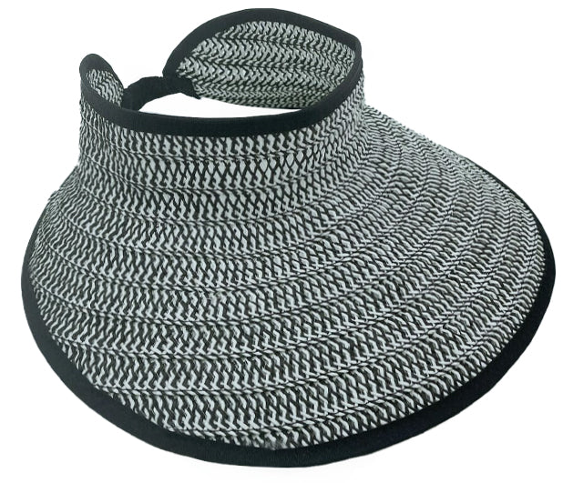 Two Tone Sun Visor - Charming Charlie