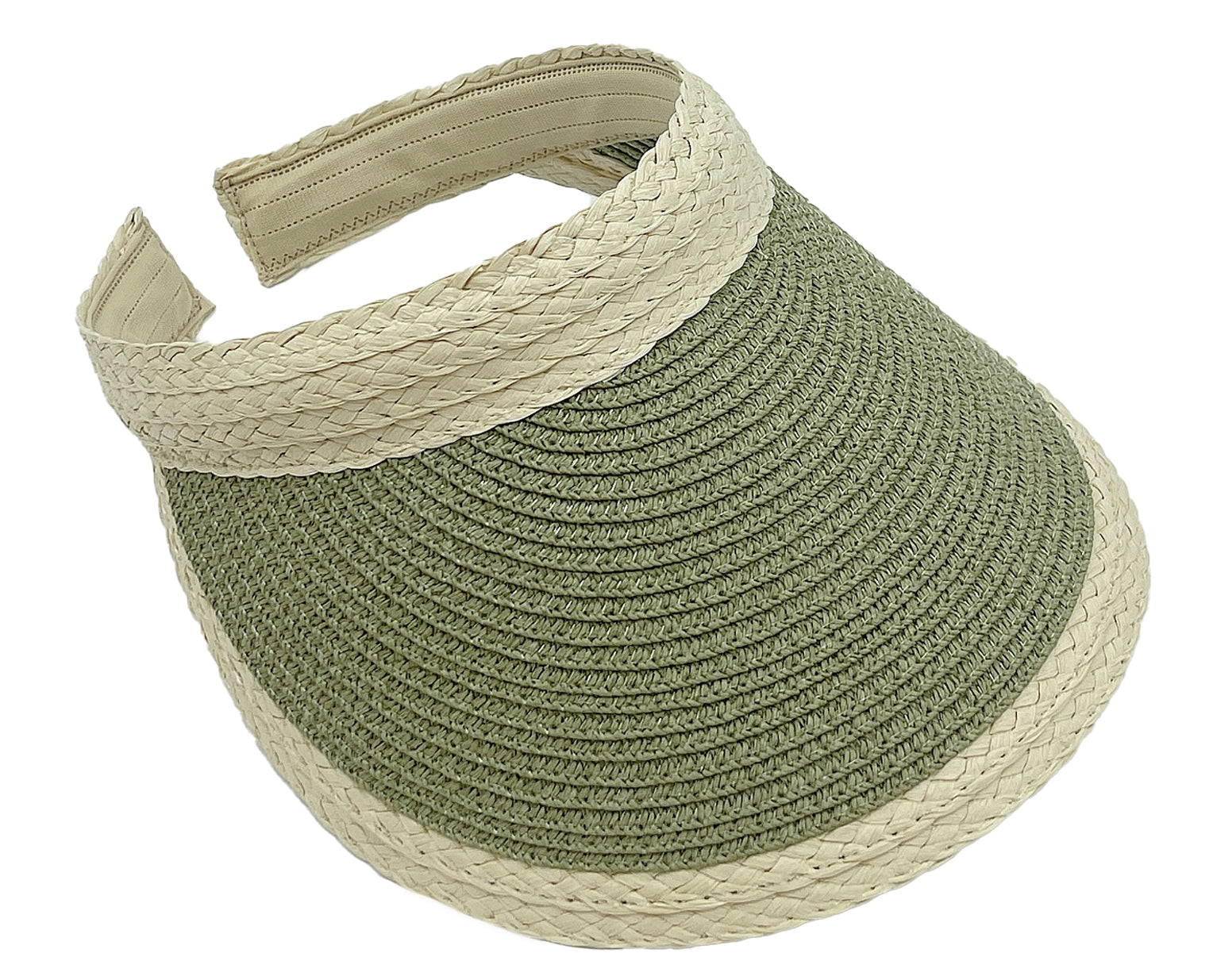 Straw Sun Visor - Charming Charlie