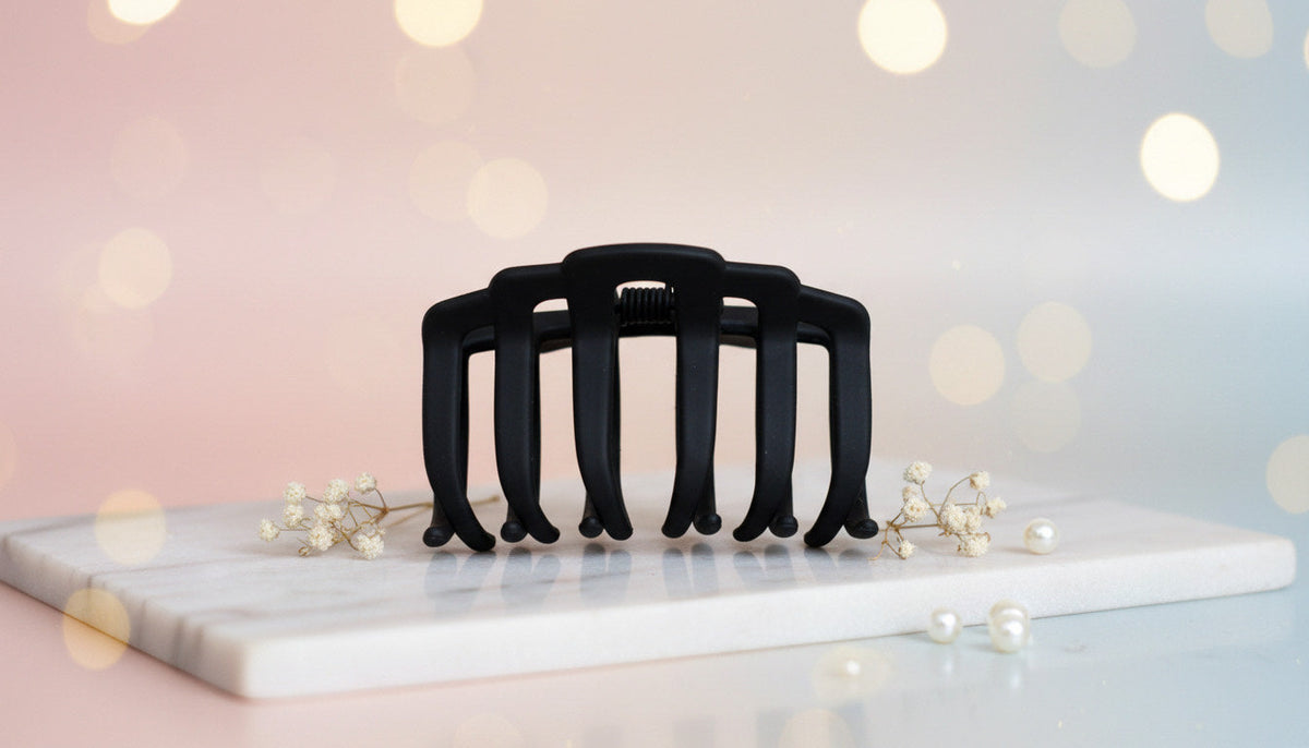 Medium Black Hair Clamp - Charming Charlie