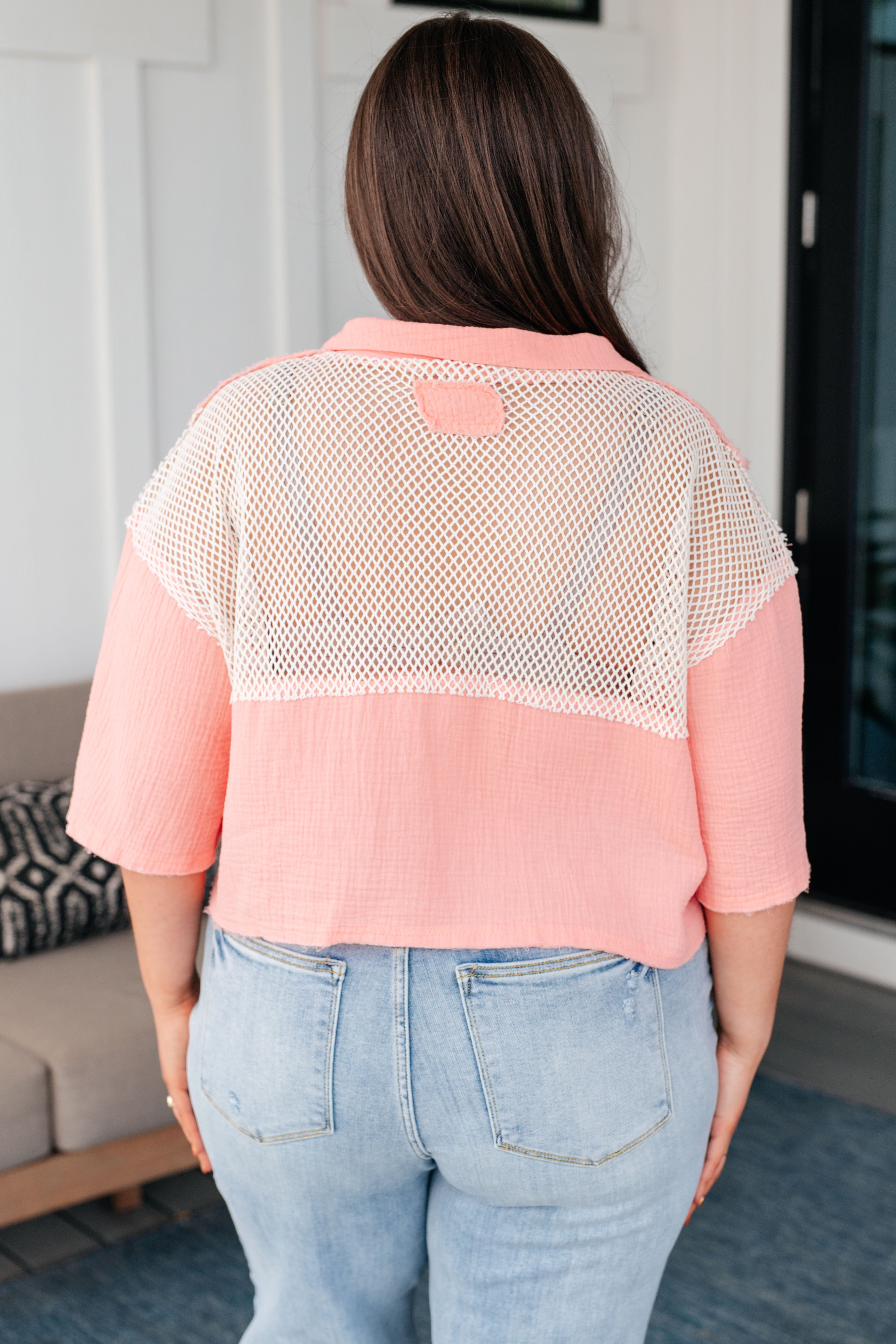 Havana Nights Button Up Top - Charming Charlie