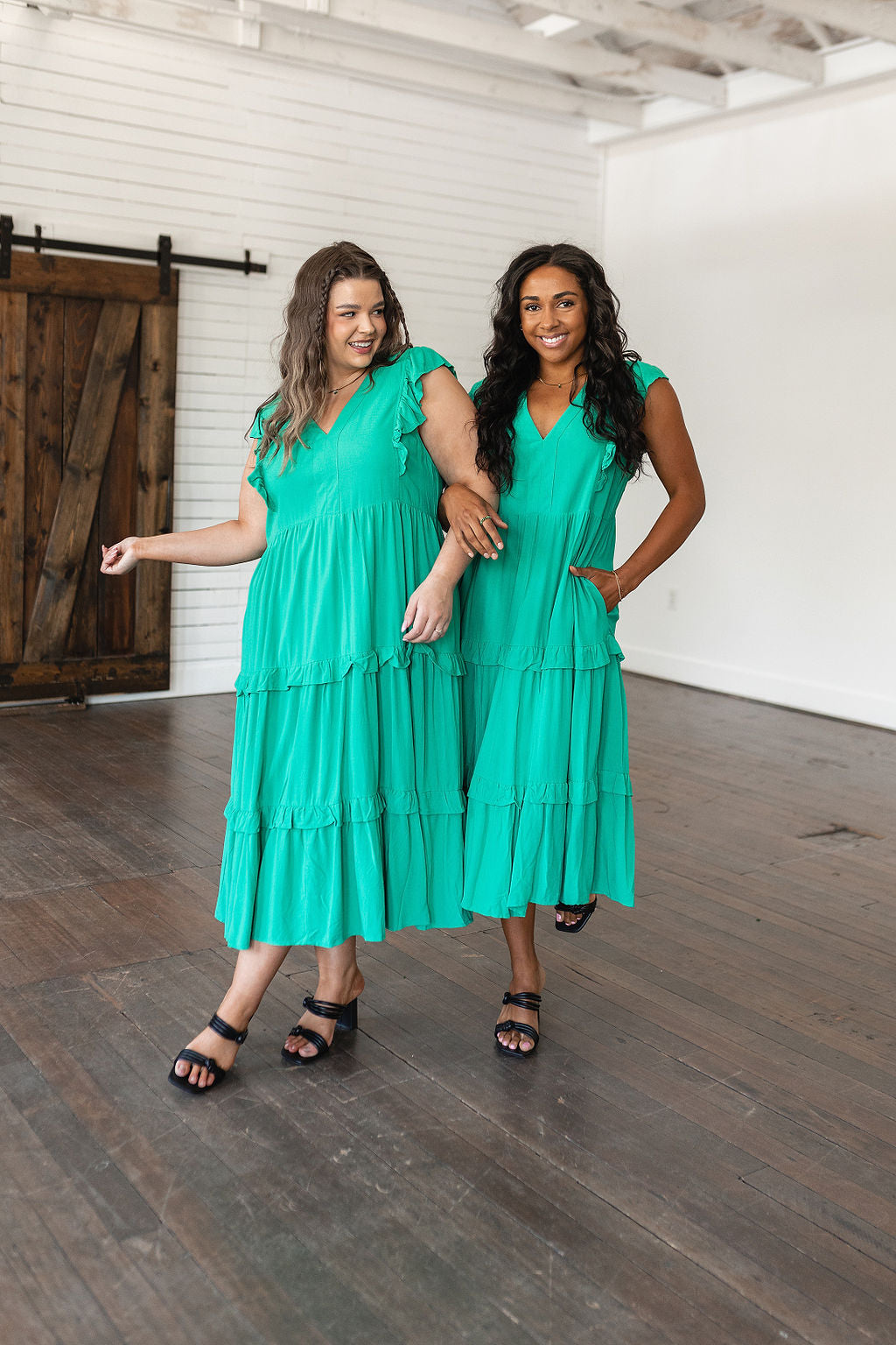 Tiers in Heaven Tiered Midi Dress - Charming Charlie