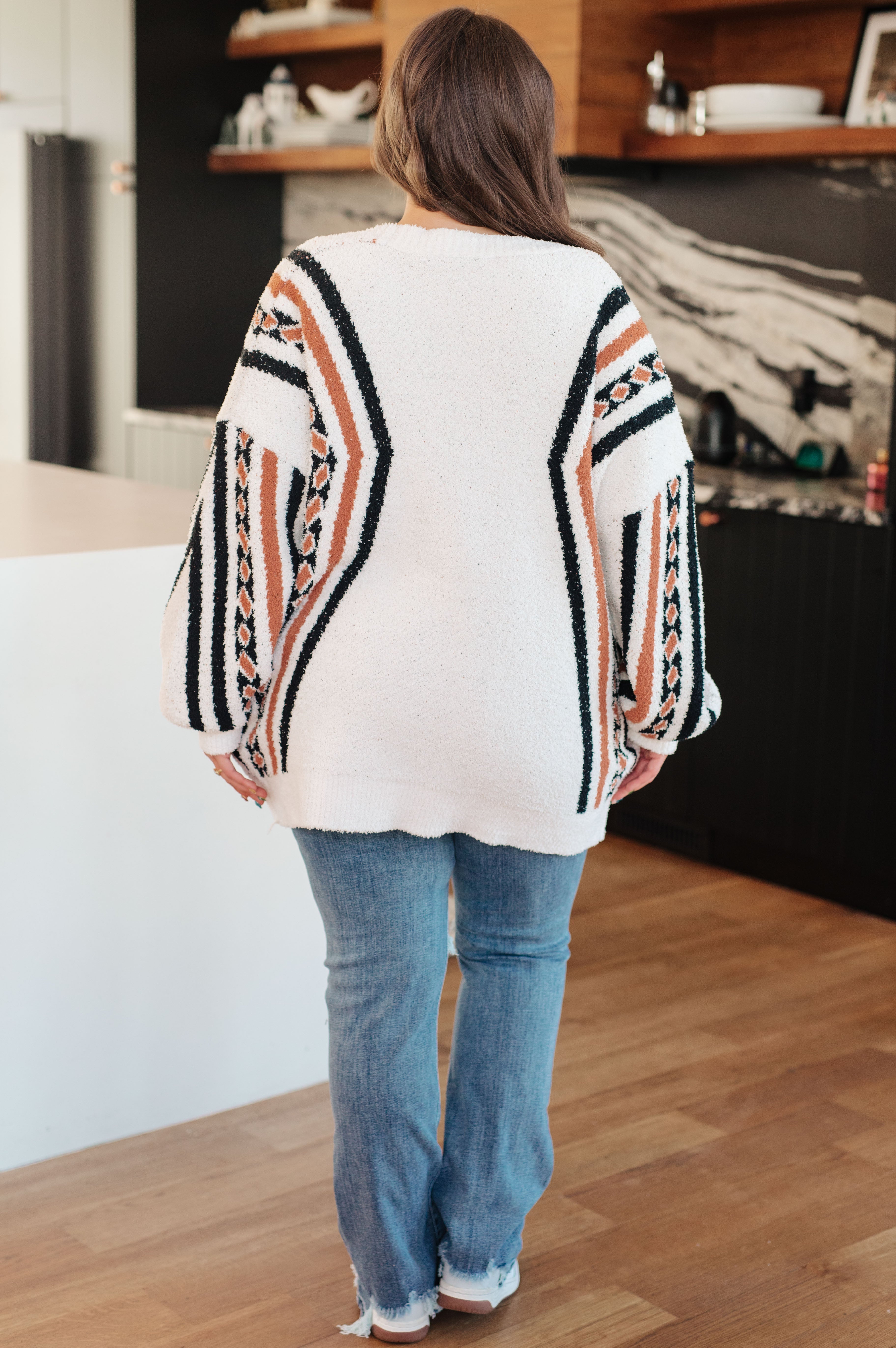Holding On Aztec Print Cardigan - Charming Charlie