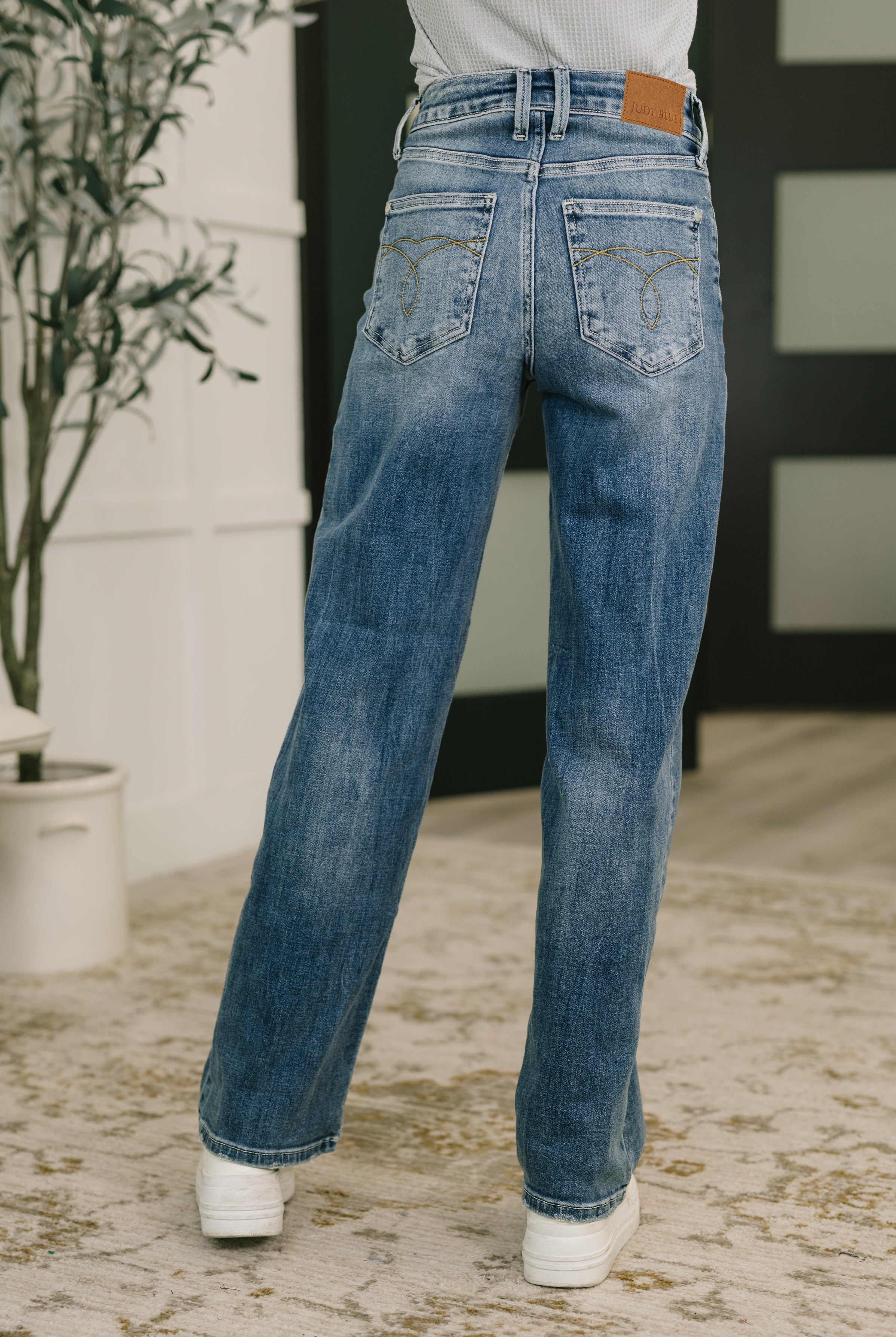 Holly Mid Rise Straight - Charming Charlie