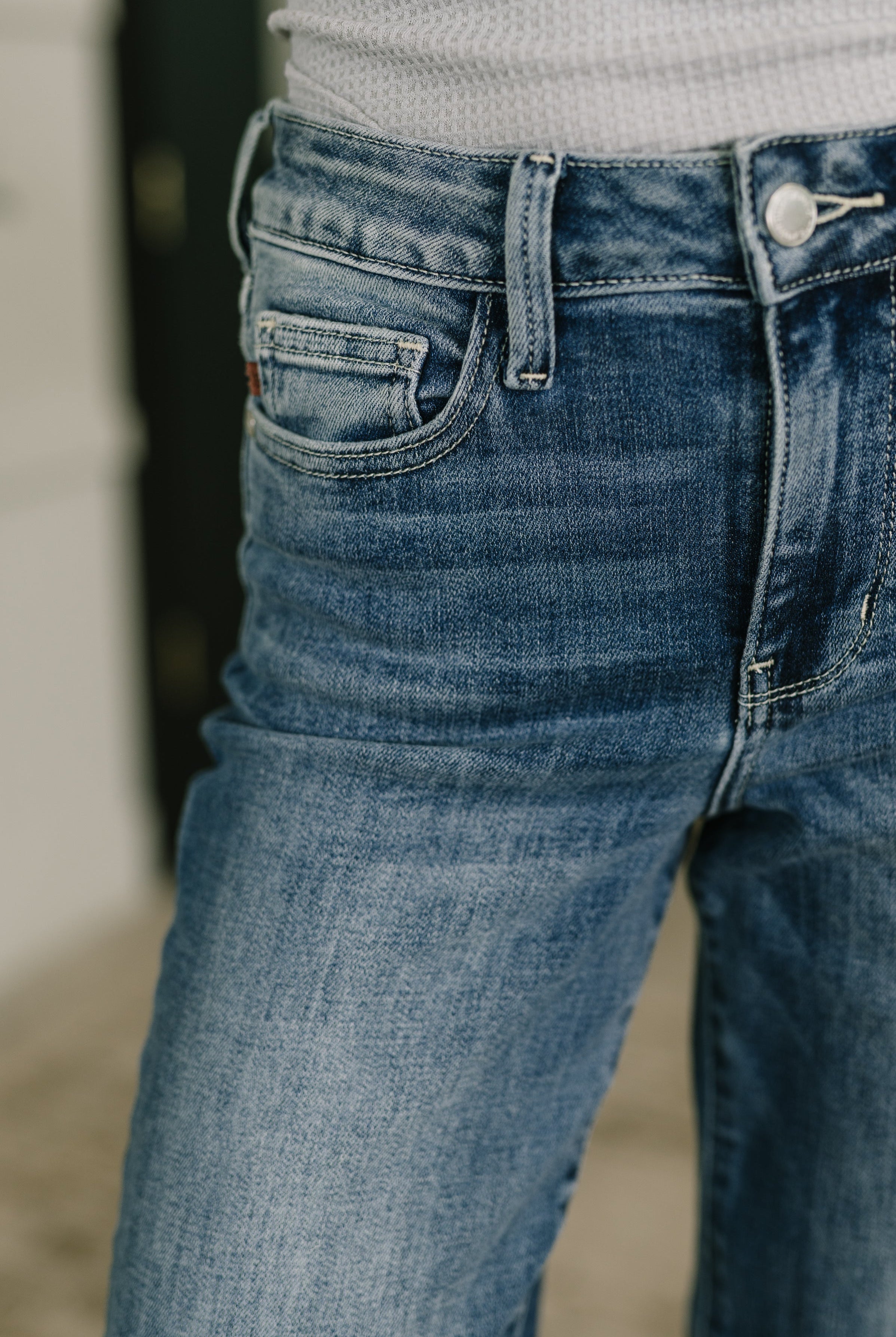 Holly Mid Rise Straight - Charming Charlie