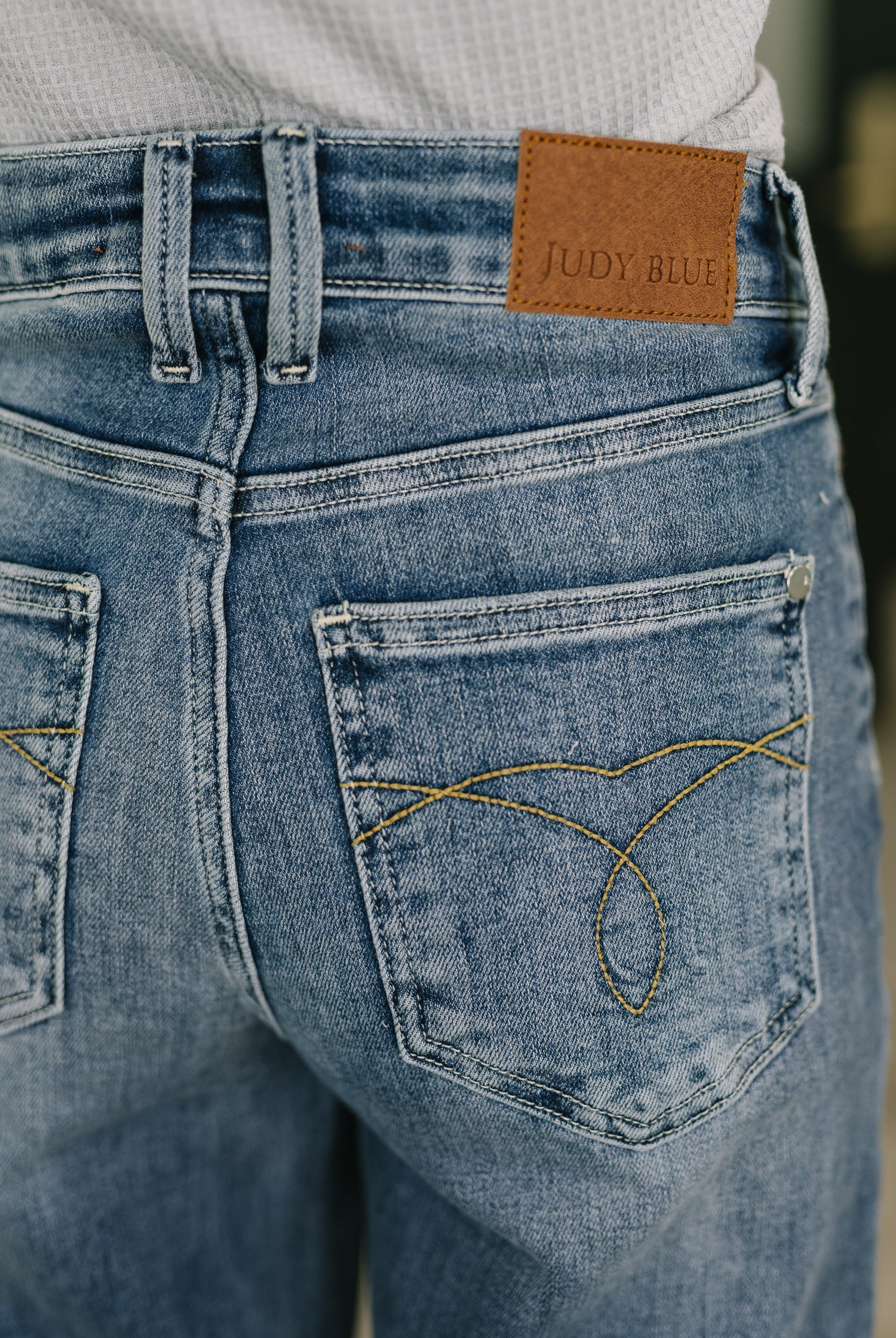 Holly Mid Rise Straight - Charming Charlie