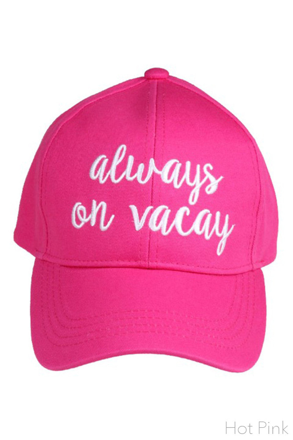 Hot Pink C.C Baseball Cap is the perfect addition to any outfit. Made with high-quality materials, this cap offers both style and functionality. With its versatile design, it can be worn for any occasion and provides protection from the sun. Stay cool and comfortable with the C.C Baseball Cap.