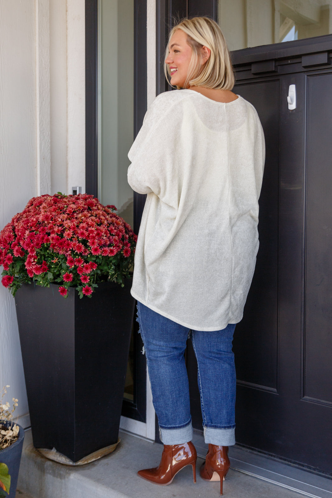 How's It Going Open Front Cardigan - Charming Charlie