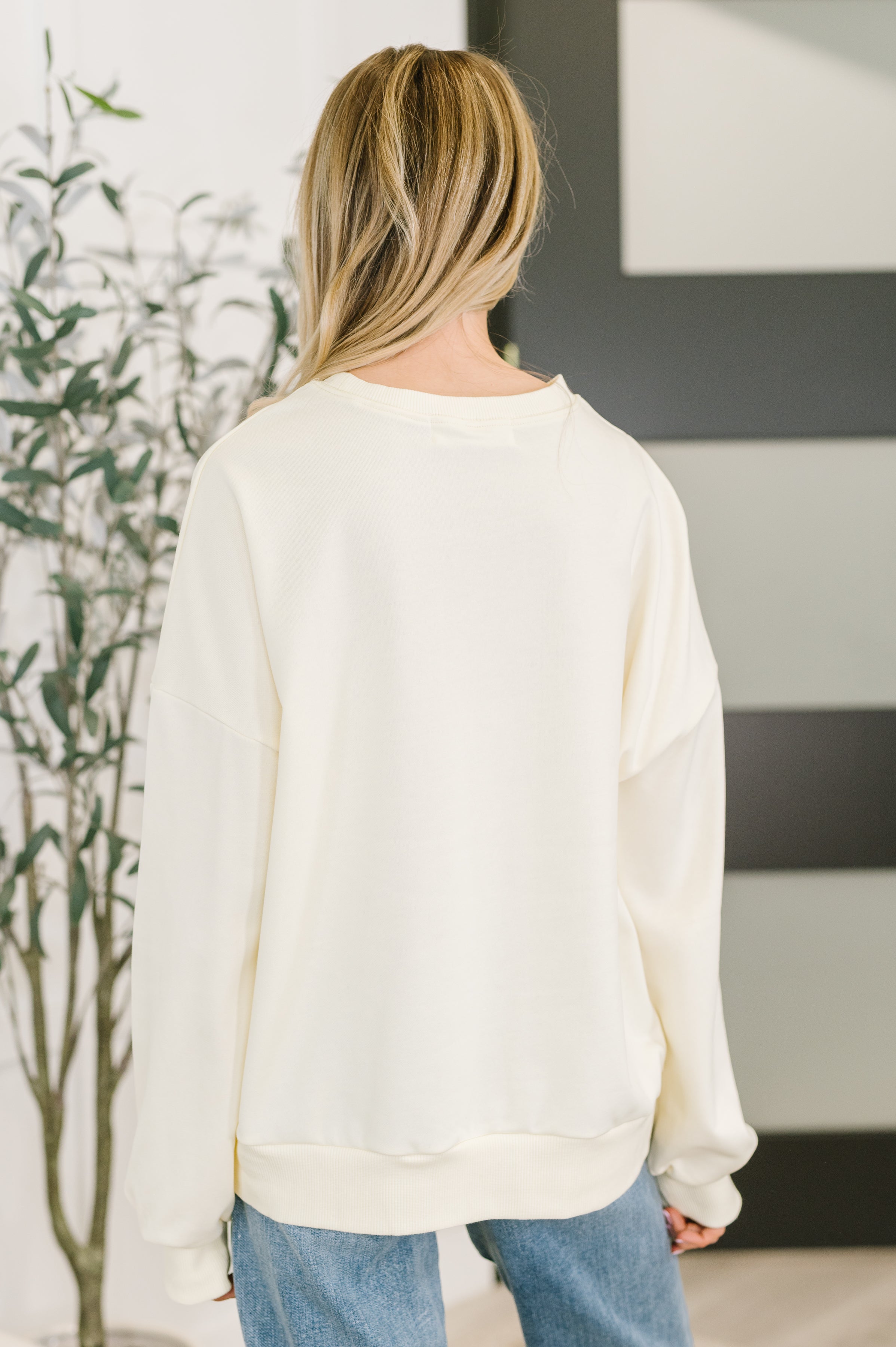 Humor Me Color Block Relaxed Pullover - Charming Charlie