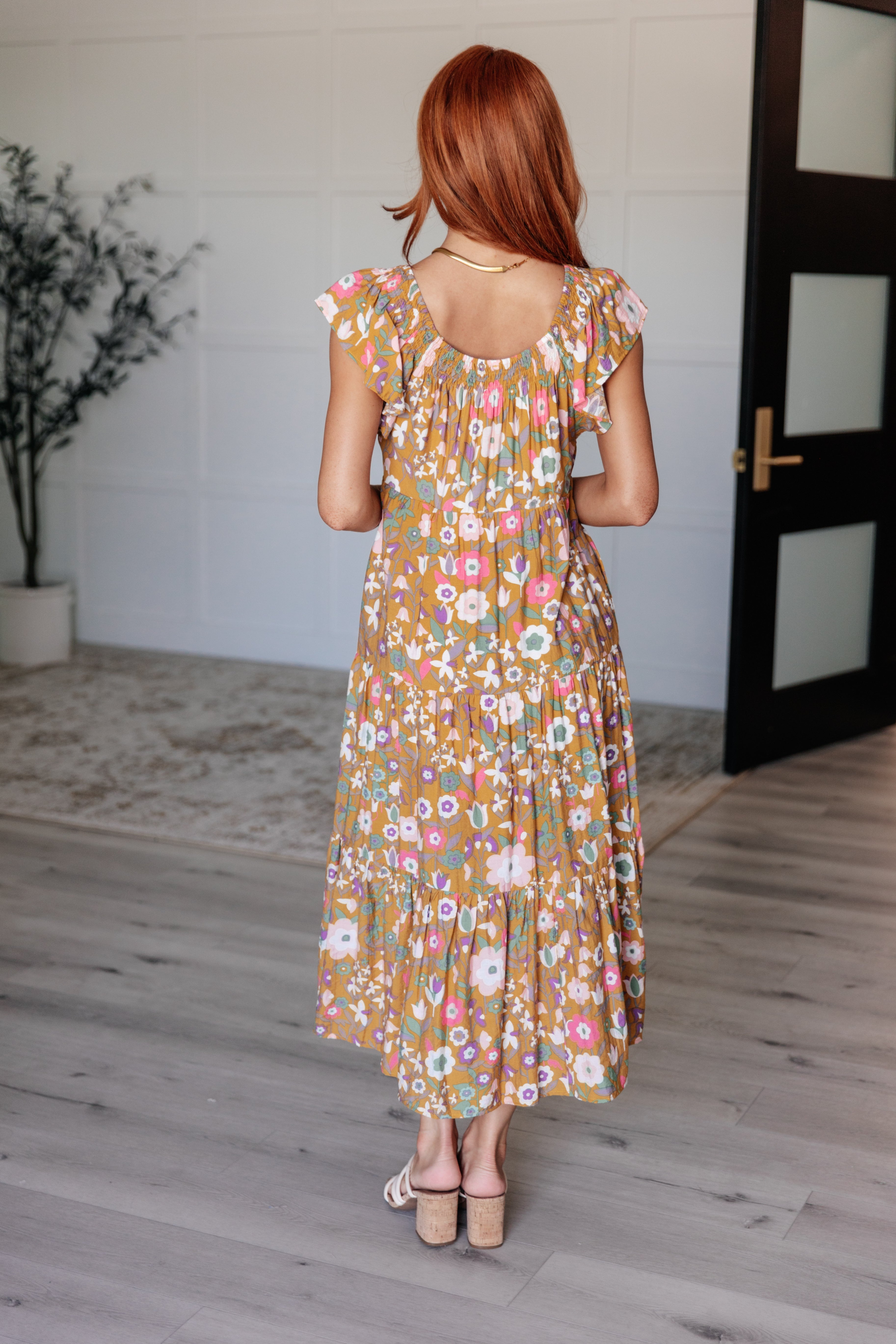 I Done It Good Flutter Sleeve Dress - Charming Charlie