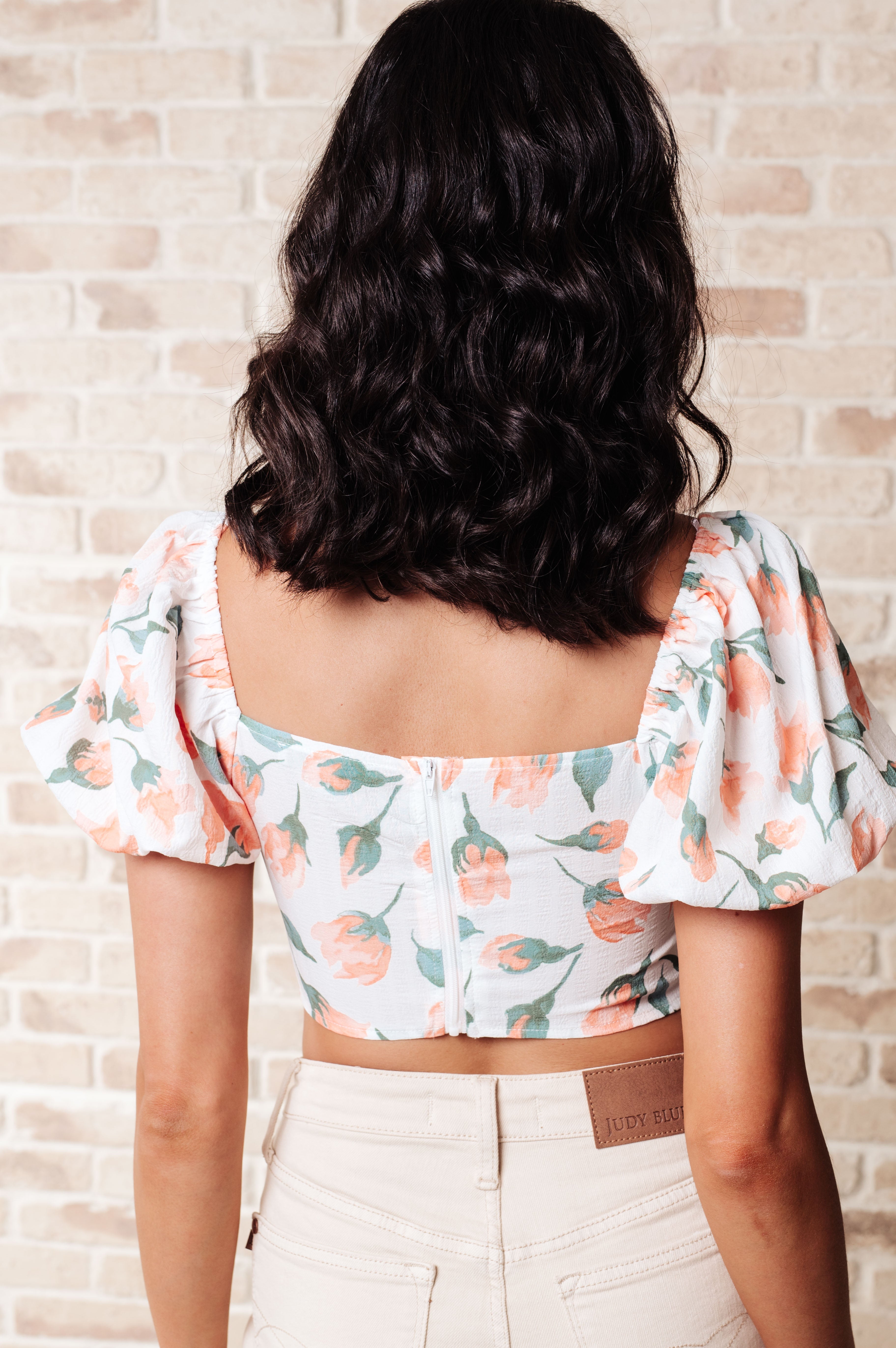 I Just Couldn't Resist Floral V-Neck Blouse - Charming Charlie
