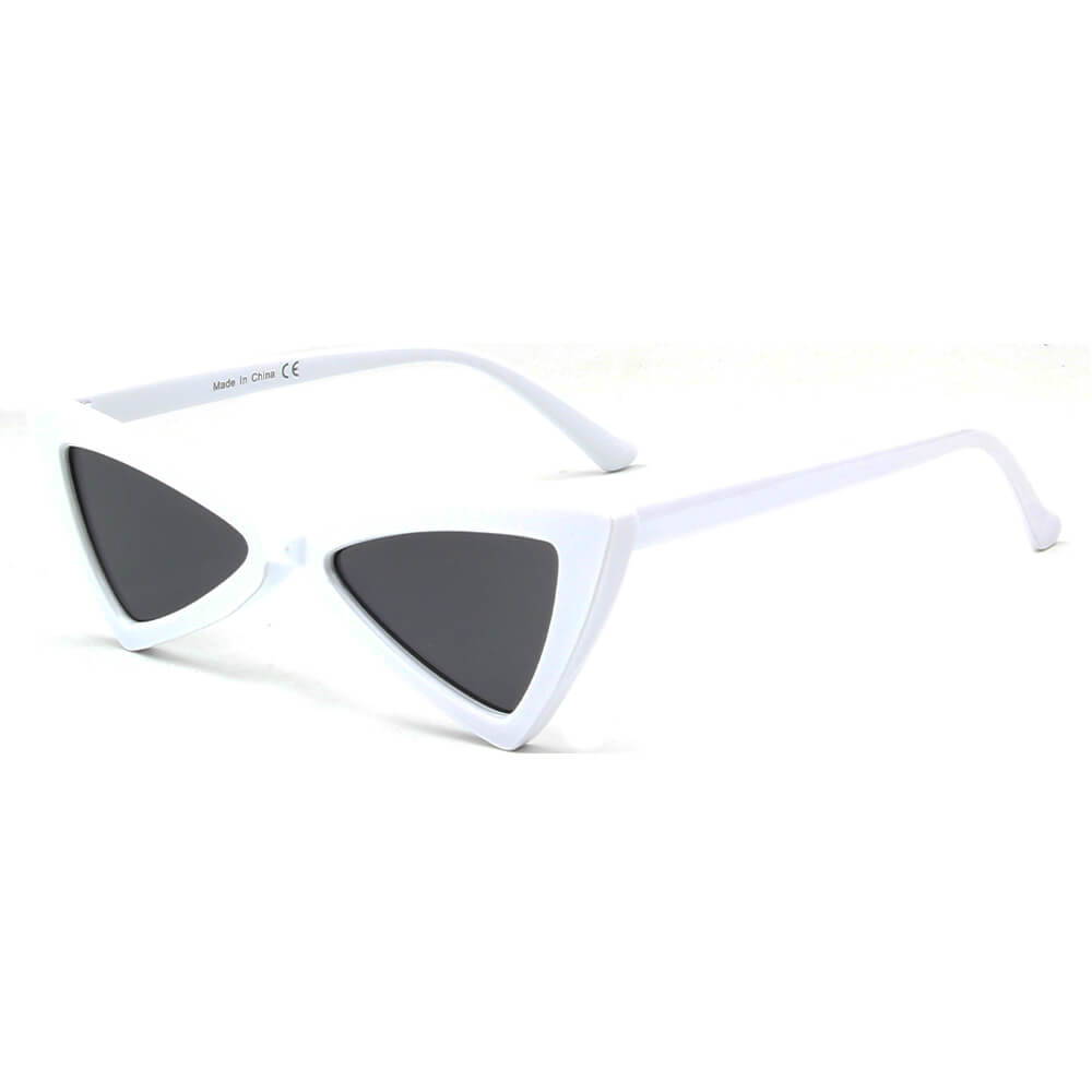 FIRENZE | S1053 - Women High Pointed Cat Eye Sunglasses - Cramilo Eyewear - Stylish Trendy Affordable Sunglasses Clear Glasses Eye Wear Fashion