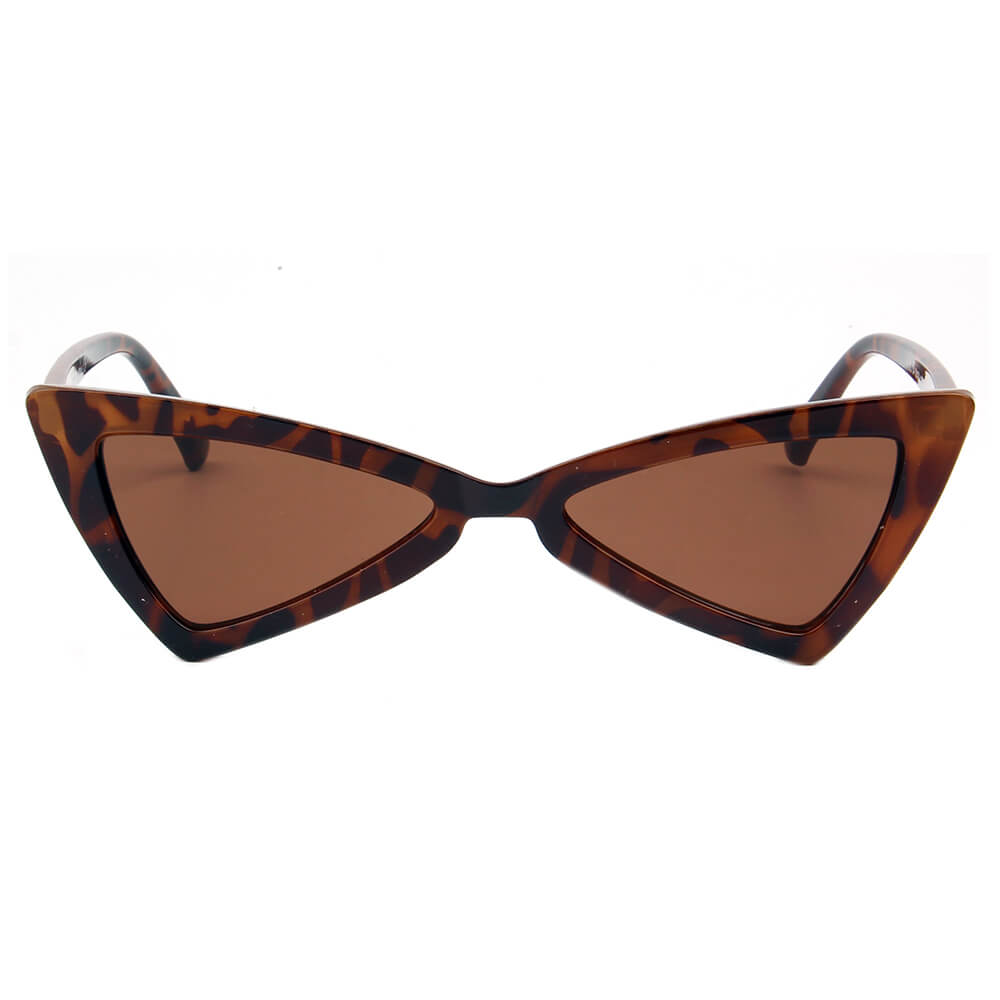 FIRENZE | S1053 - Women High Pointed Cat Eye Sunglasses - Cramilo Eyewear - Stylish Trendy Affordable Sunglasses Clear Glasses Eye Wear Fashion