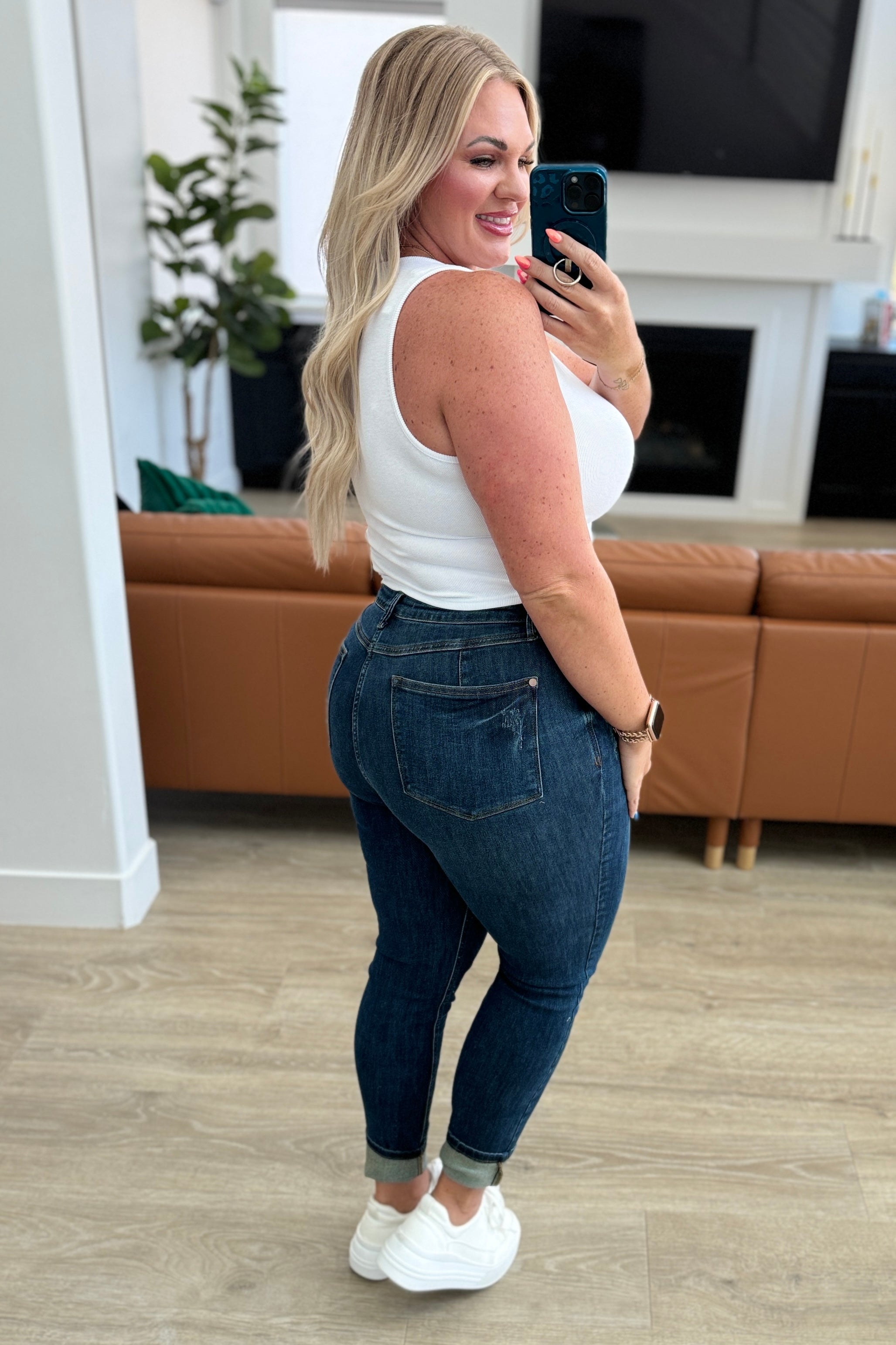 Cora High Rise Control Top Skinny Jeans - Charming Charlie