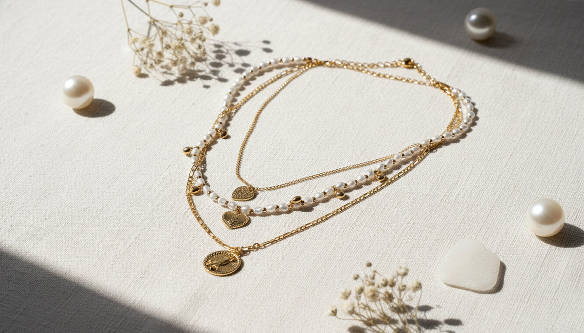 3 Row Layer Necklace - Charming Charlie