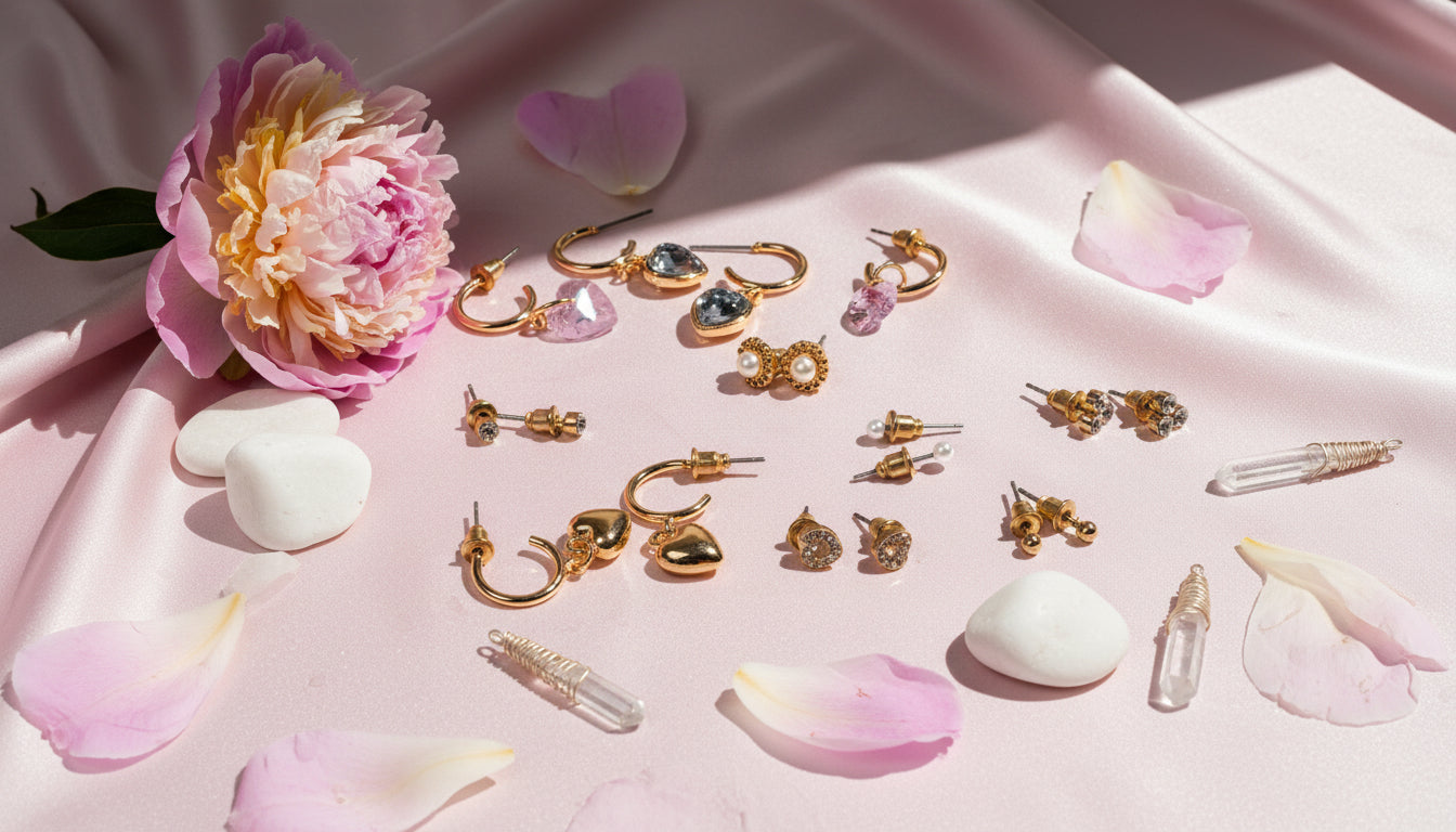 6 Heart Multi Earring Pack - Charming Charlie