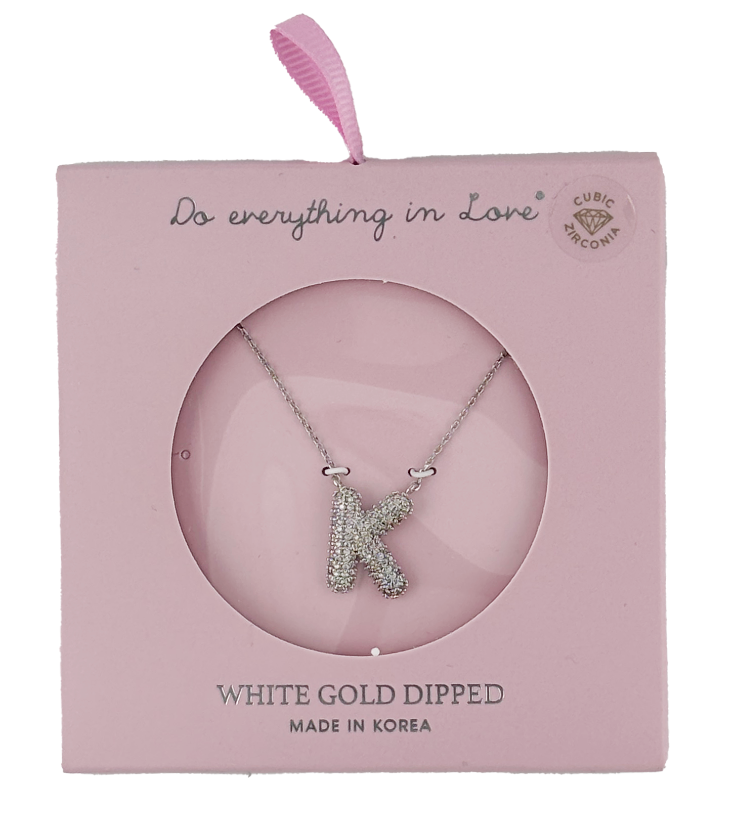 14K Gold Dipped Textured Initial Necklace - Charming Charlie