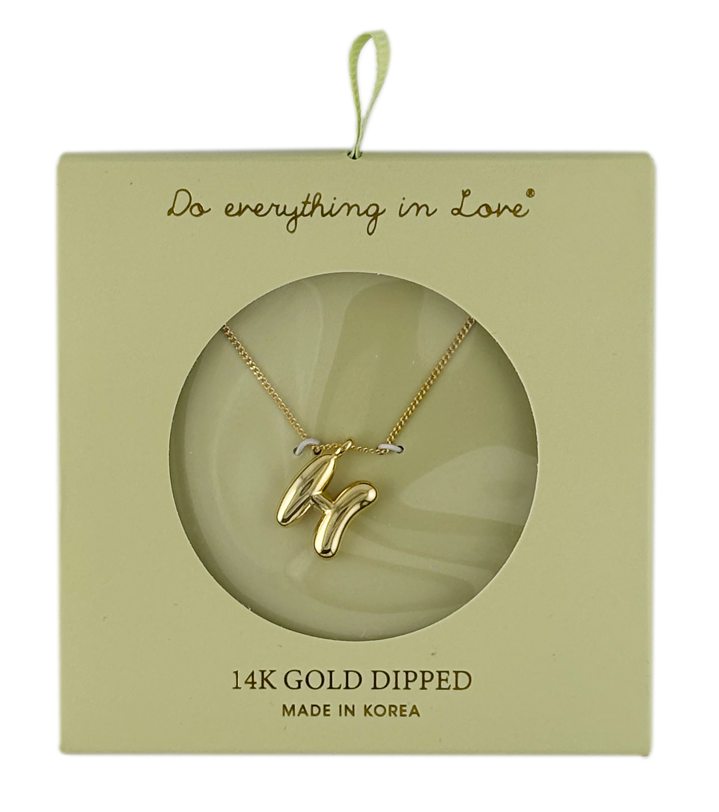 14K Gold Dipped Mini Bold initial Necklace - Charming Charlie