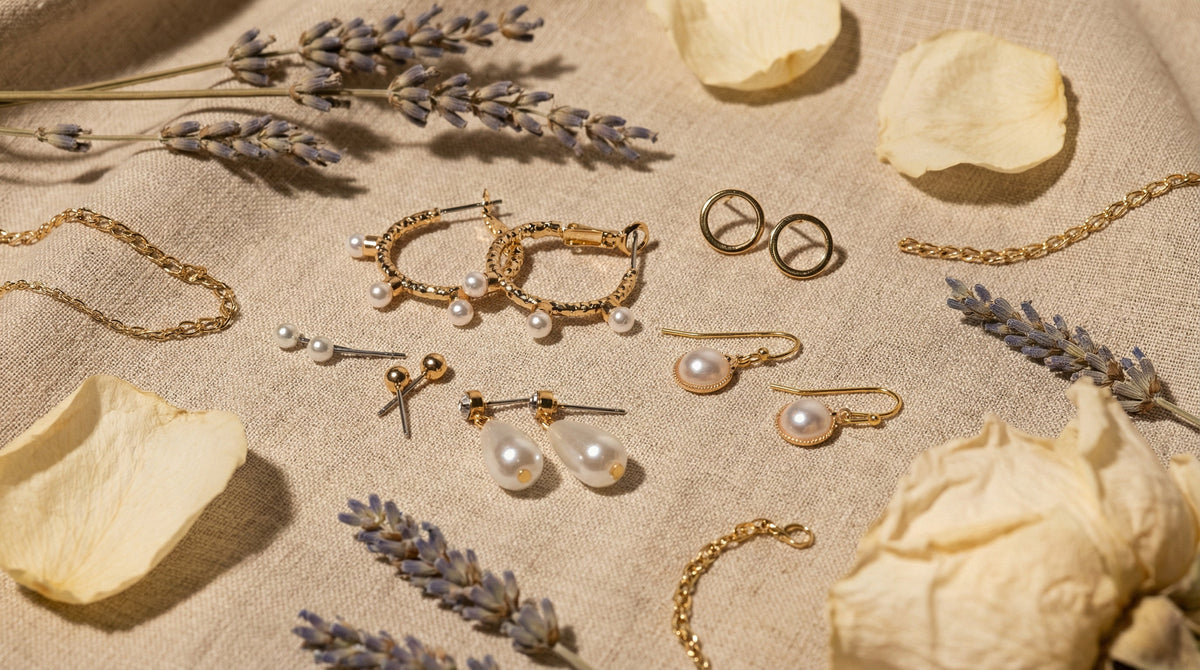 6 Pack Pearl Earring Set - Charming Charlie