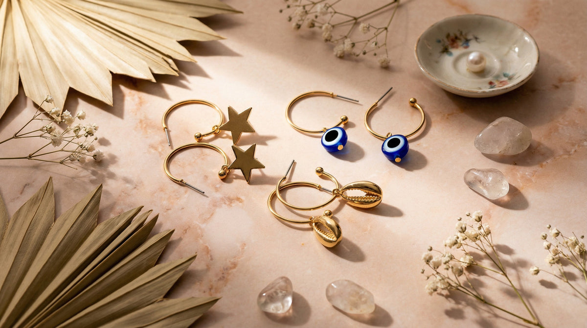 Trio Hoop Earring Pack - Charming Charlie