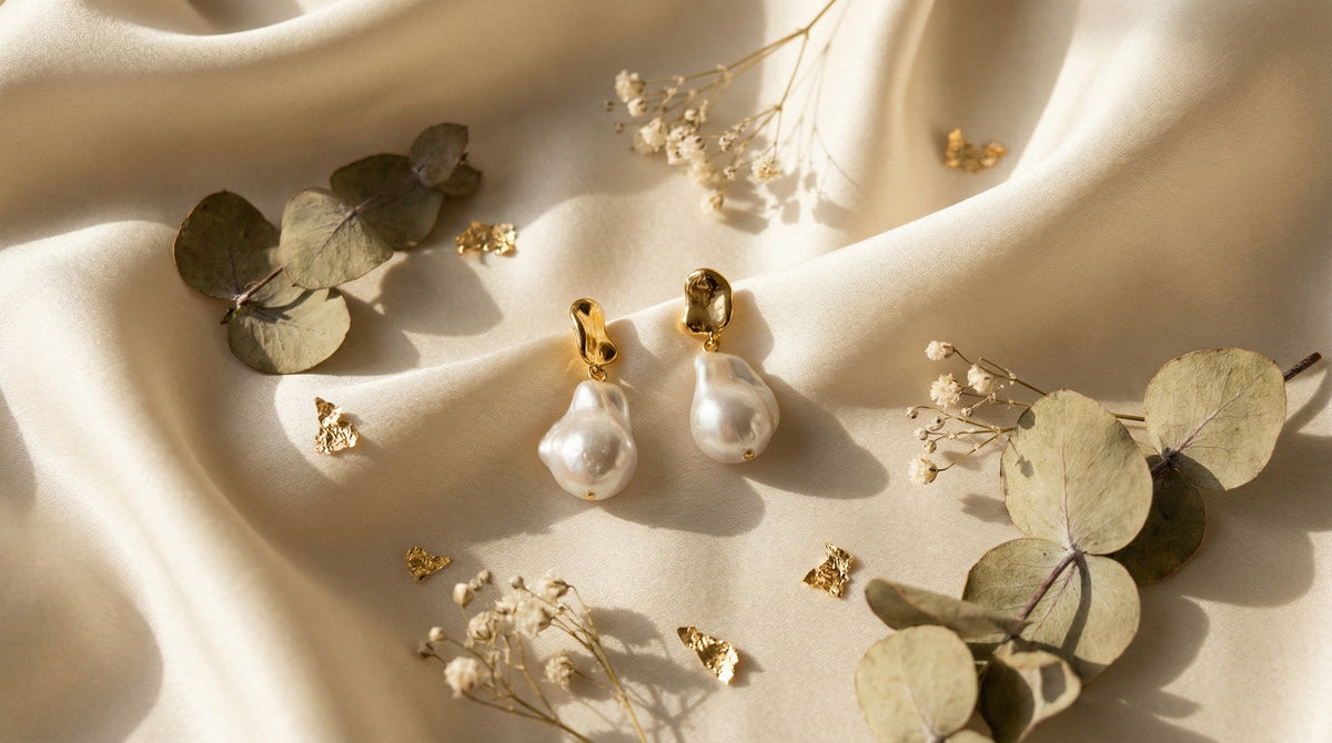 Faux Fresh Water Pearl Earring - Charming Charlie