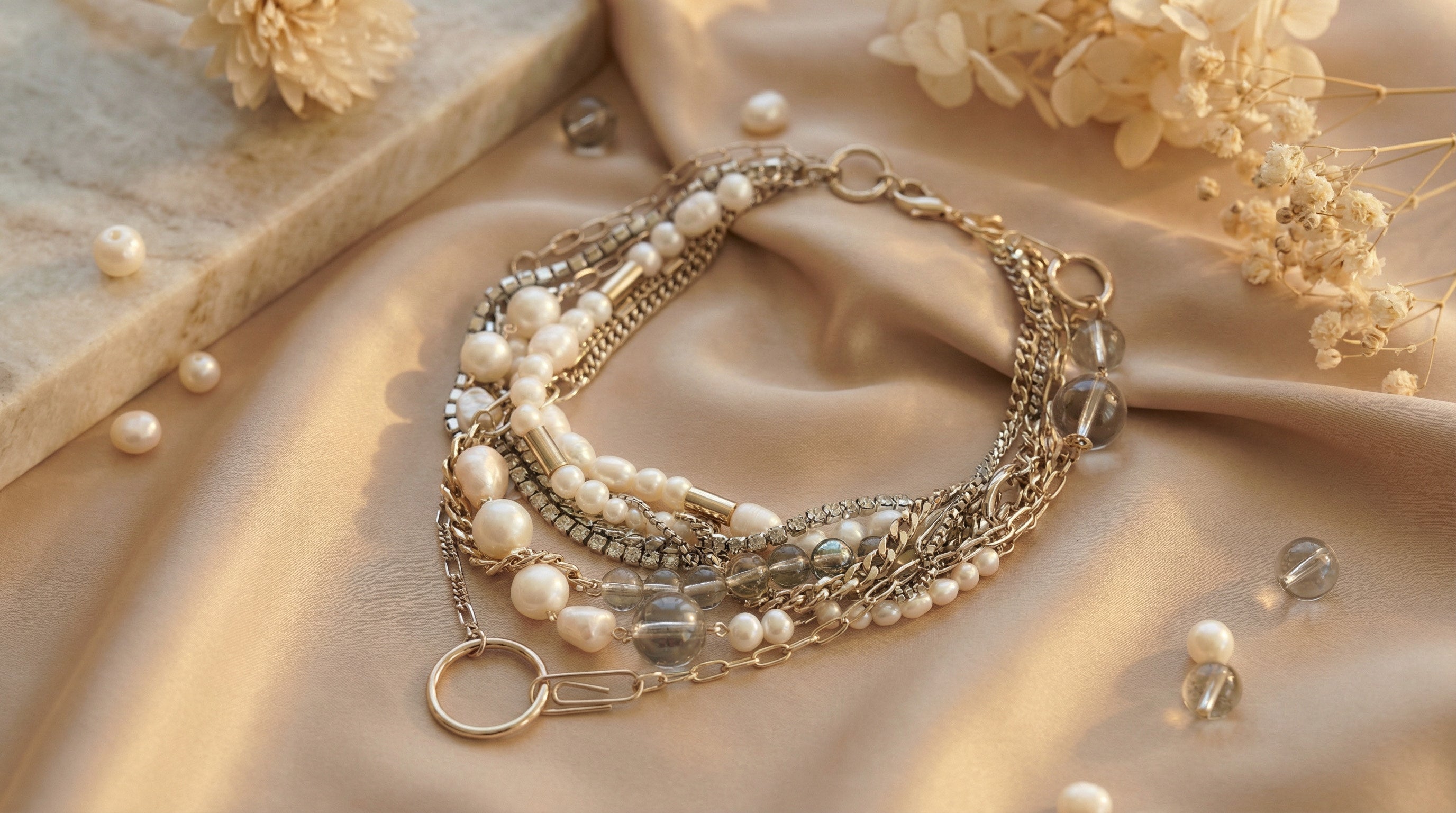 French Connection- Multi Layer Chain Necklace - Charming Charlie