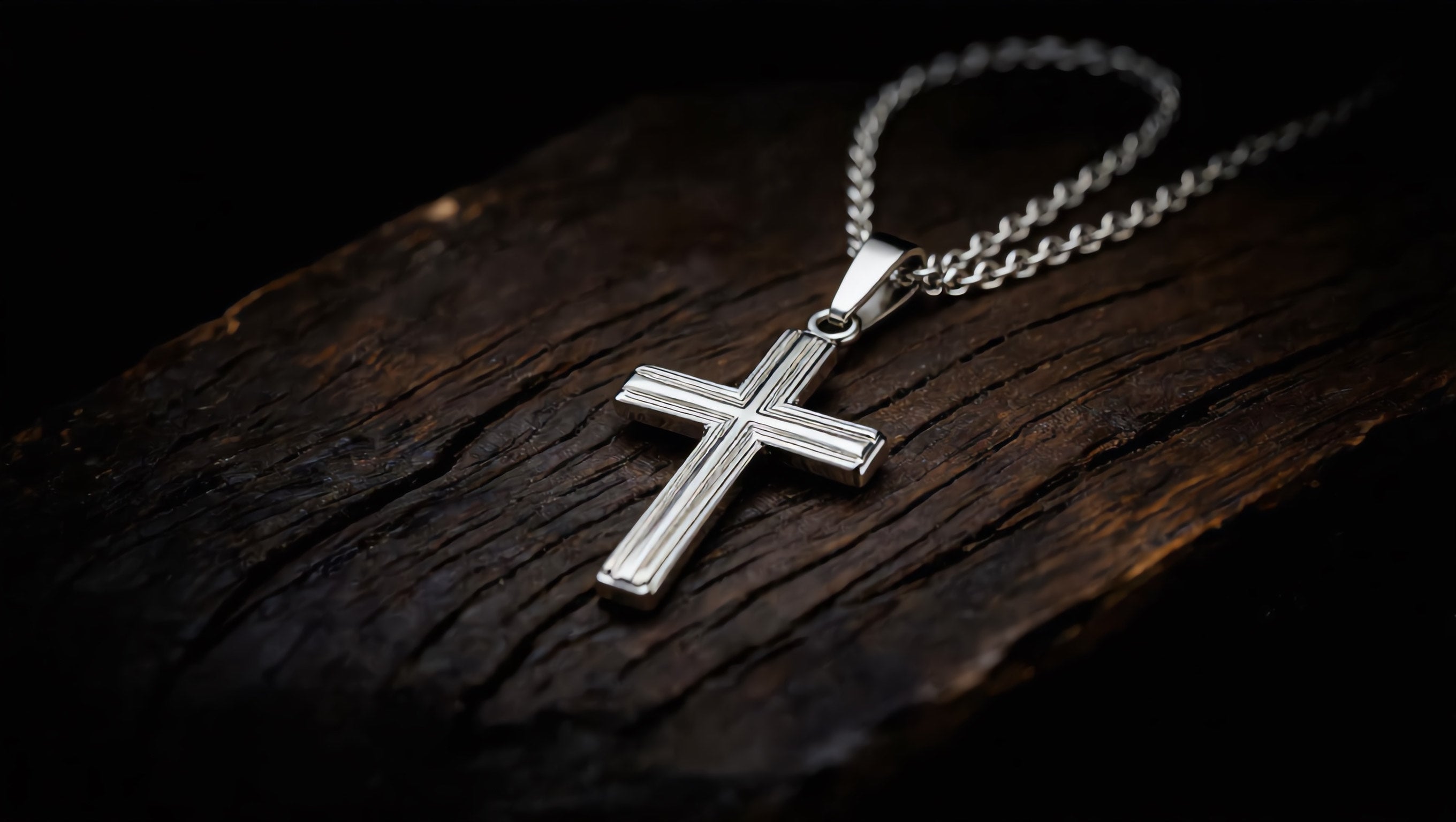GL Creations- Sterling Silver Cross Pendant Necklace - Charming Charlie