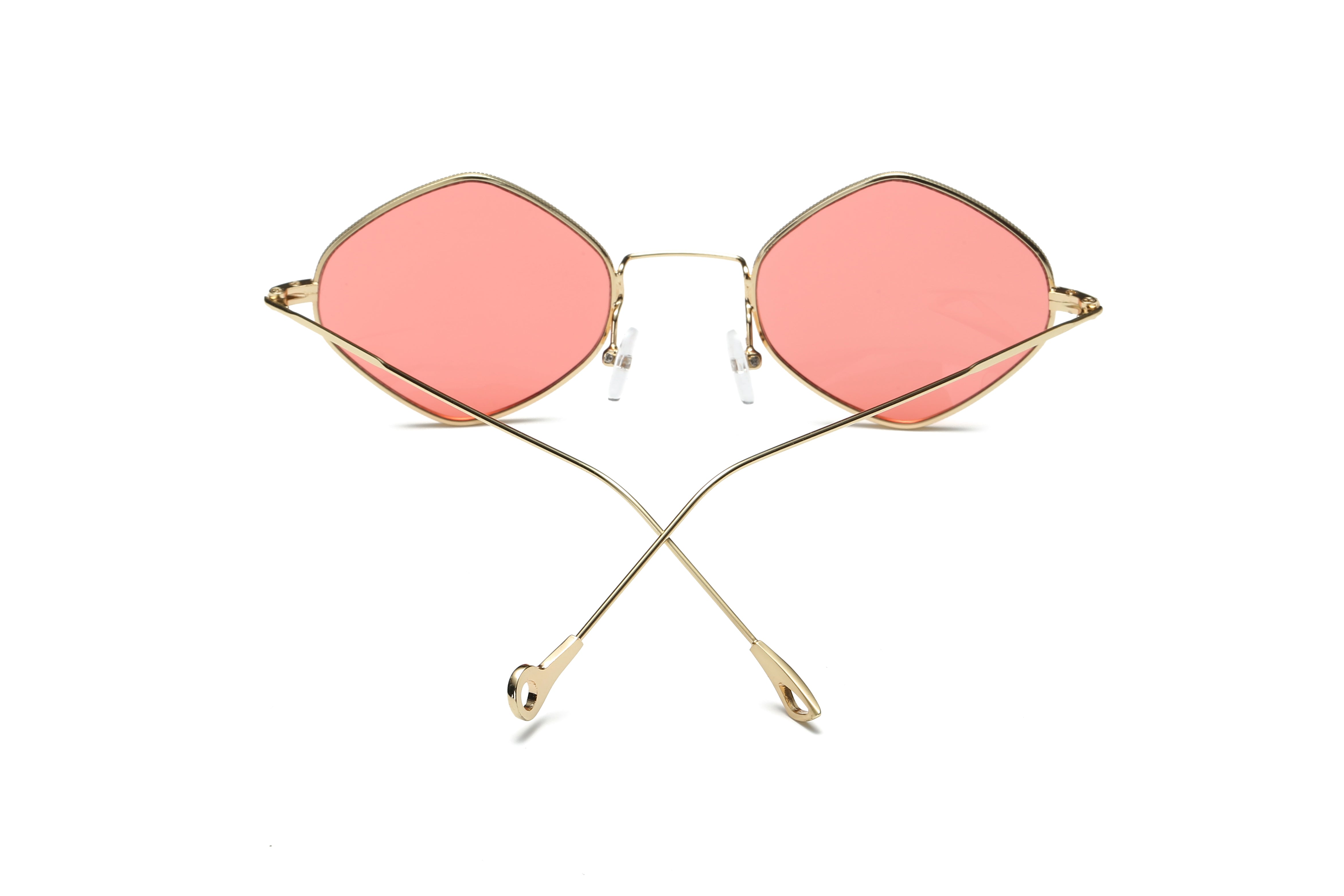 BARRINGTON | Slim Diamond Shape Fashion Sunglasses - Charming Charlie
