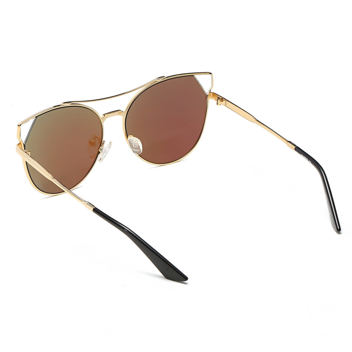 ASPEN | Womens Trendy Mirrored Lens Cat Eye Sunglasses - Charming Charlie