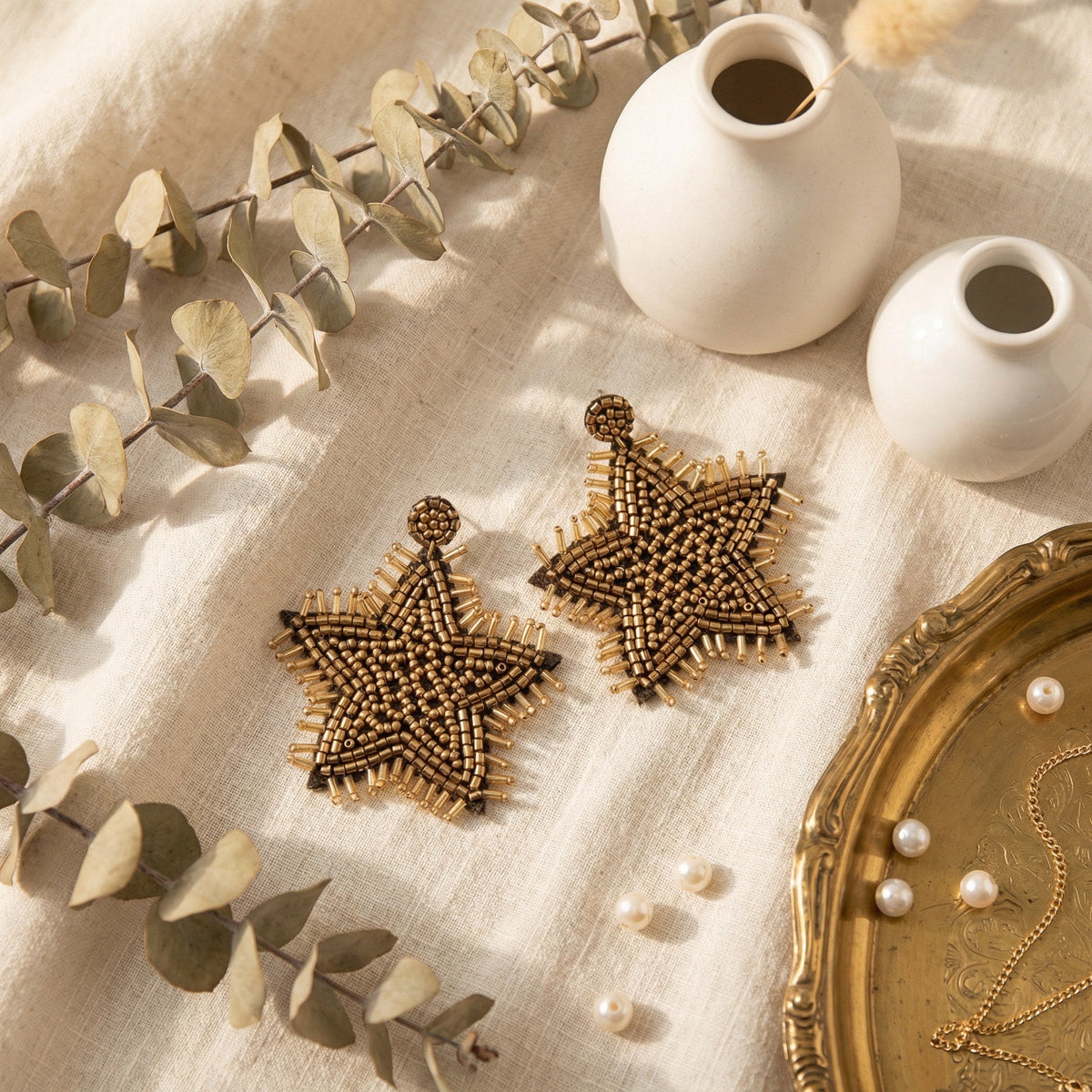 Novelty Star Beaded Earring - Charming Charlie