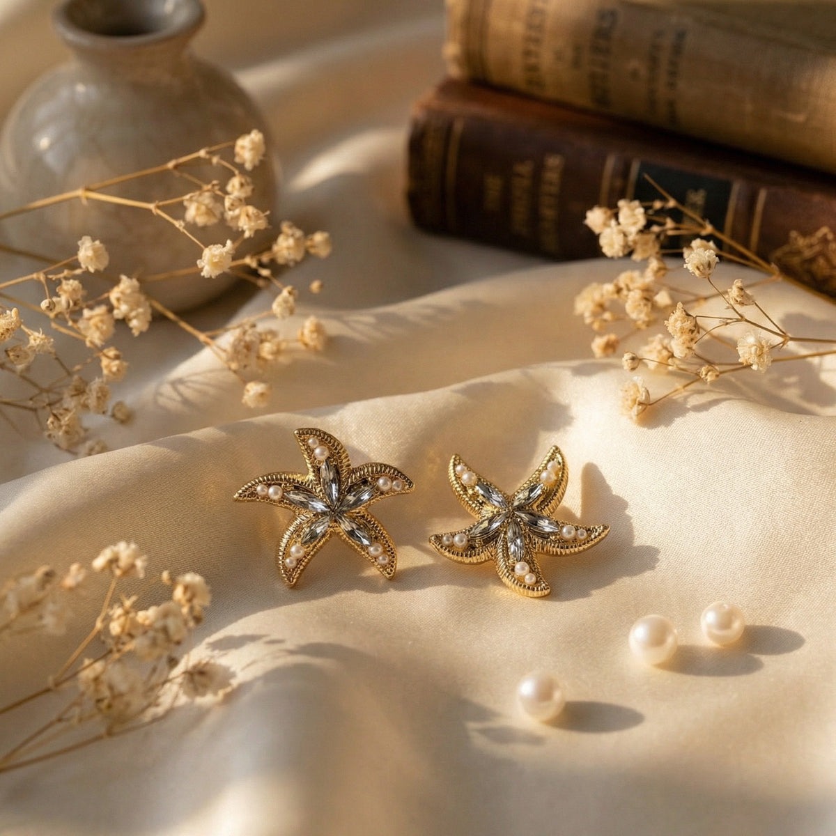 Gold Star Fish Earring - Charming Charlie