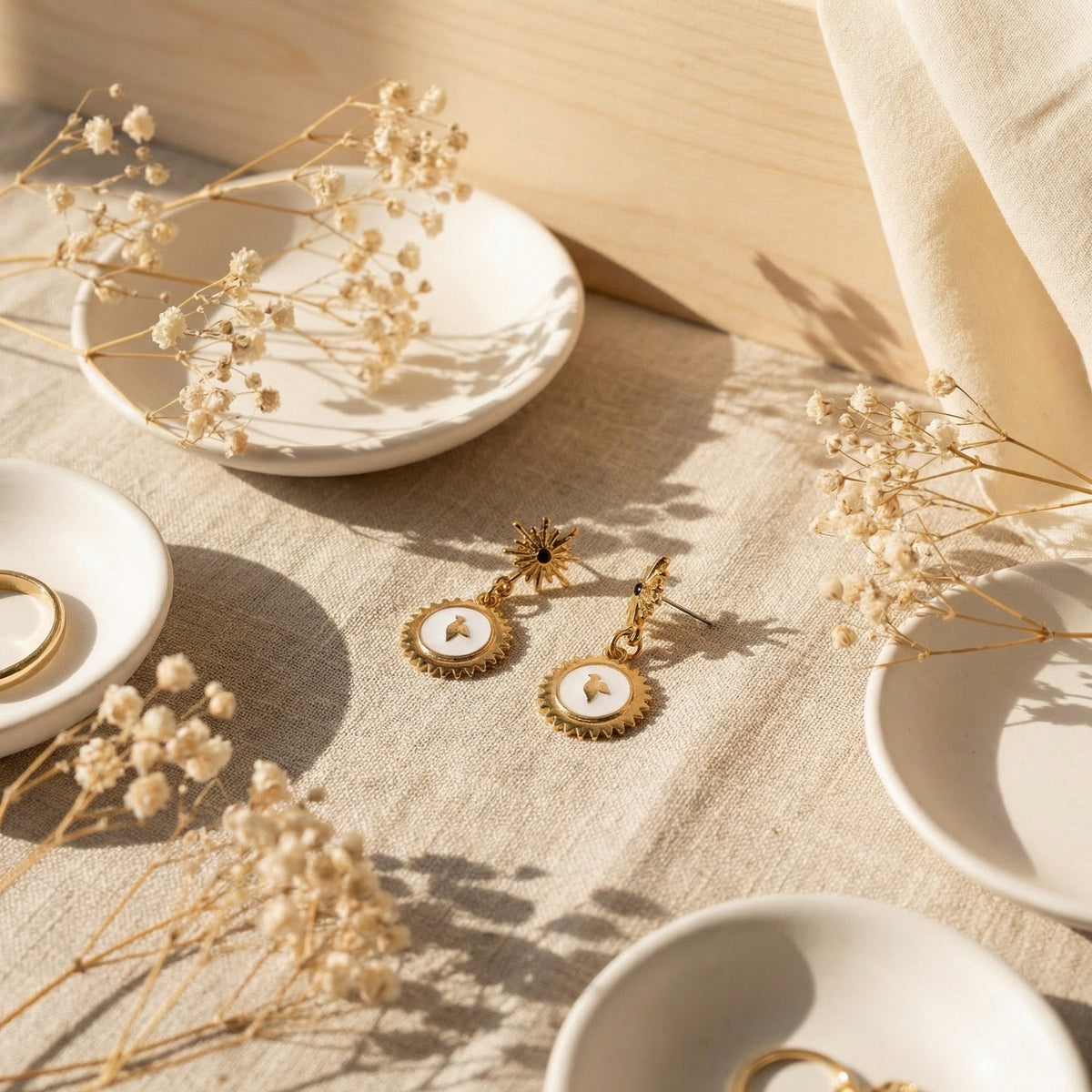 White Star Earring - Charming Charlie