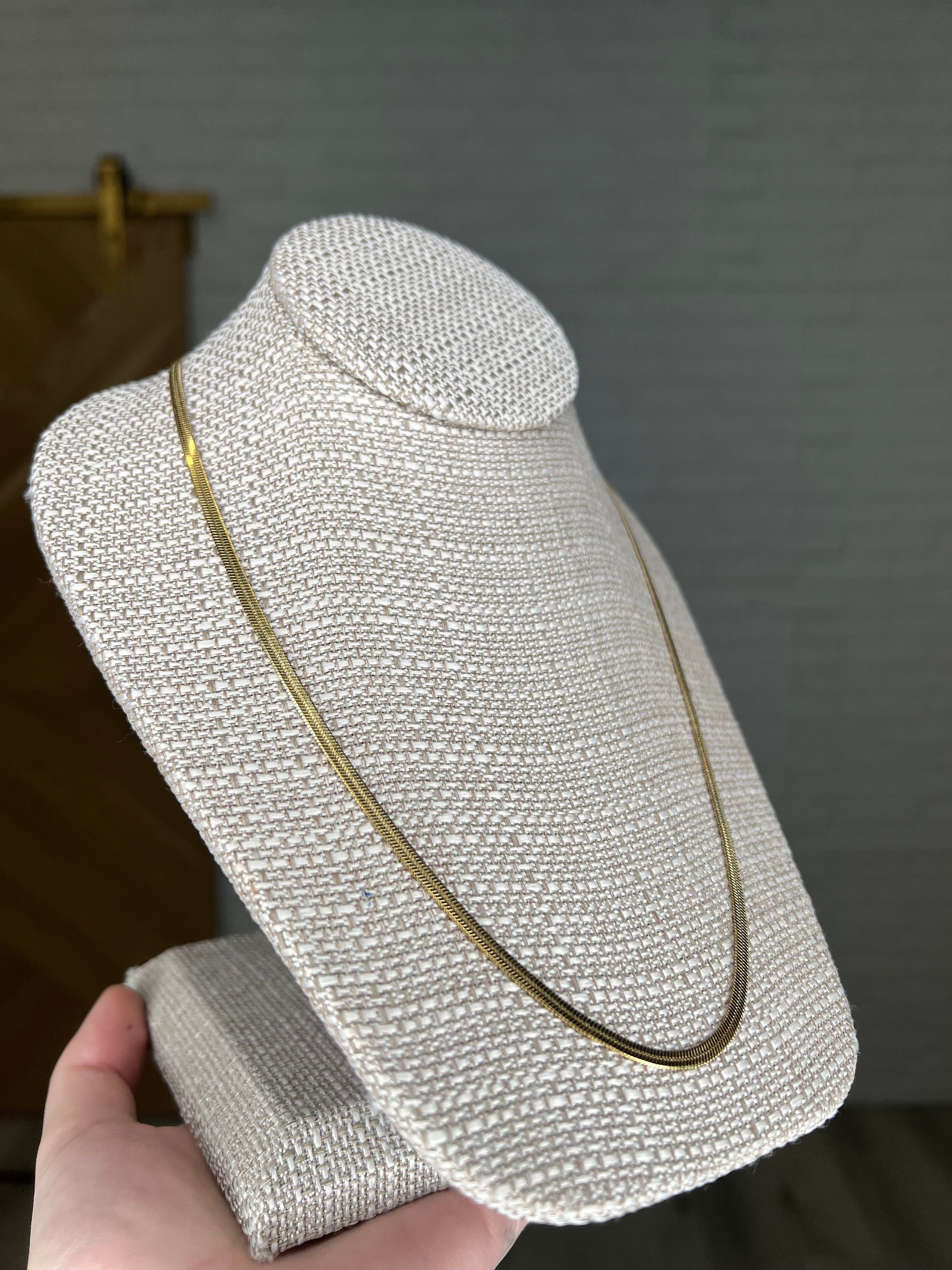 Sheer Perfection Snake Chain Necklace - Charming Charlie