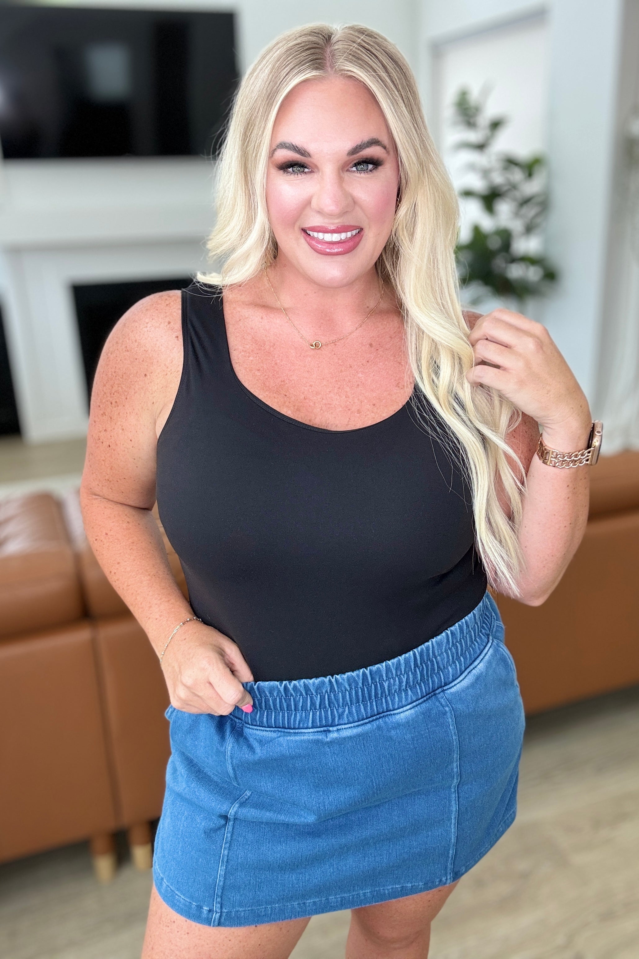Endorphin Rush Bodysuit in Black - Charming Charlie